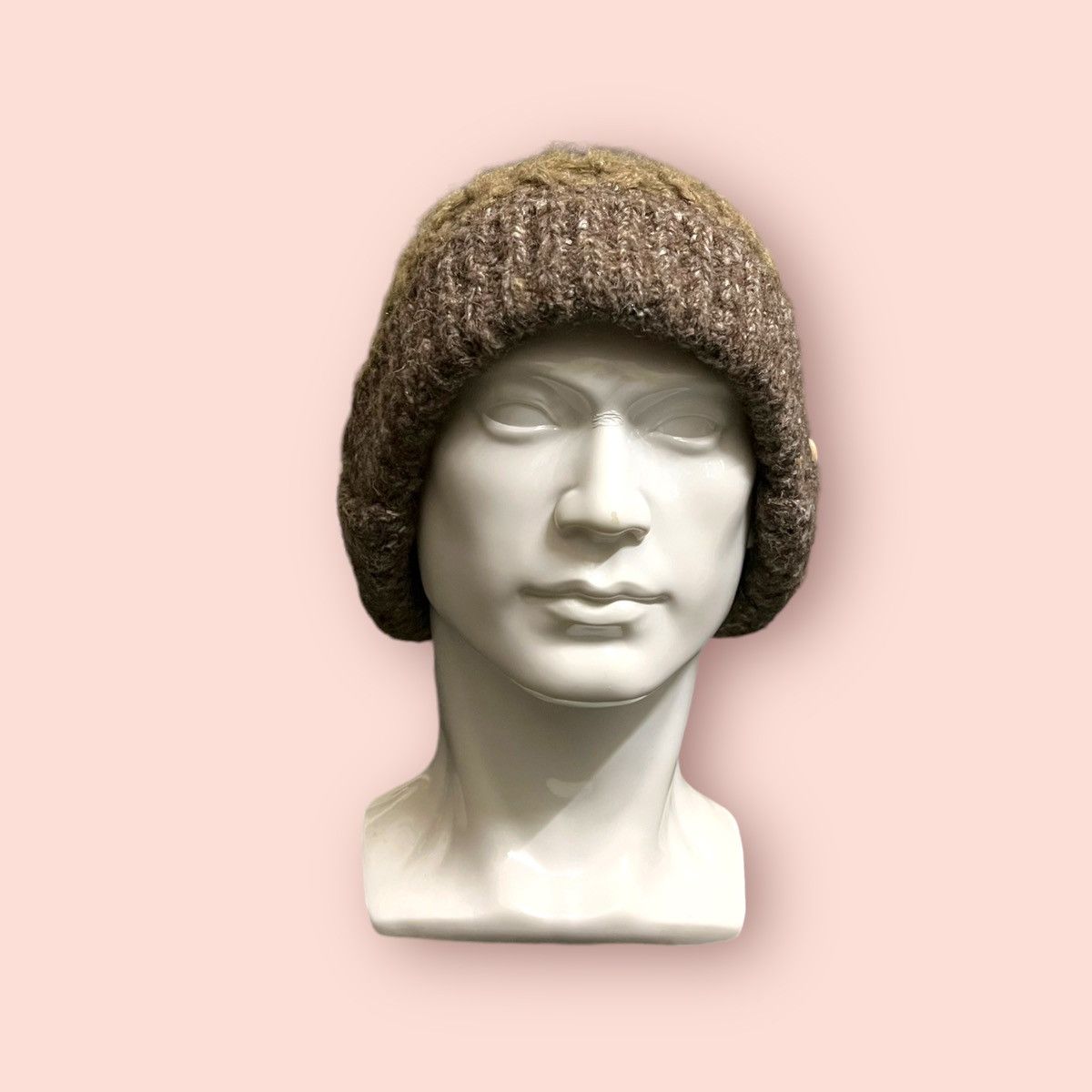 Other VINTAGE JAPAN CABLE KNITTED BEANIE VIVIENNE STYLE DESIGN Size ONE SIZE - 20 Thumbnail