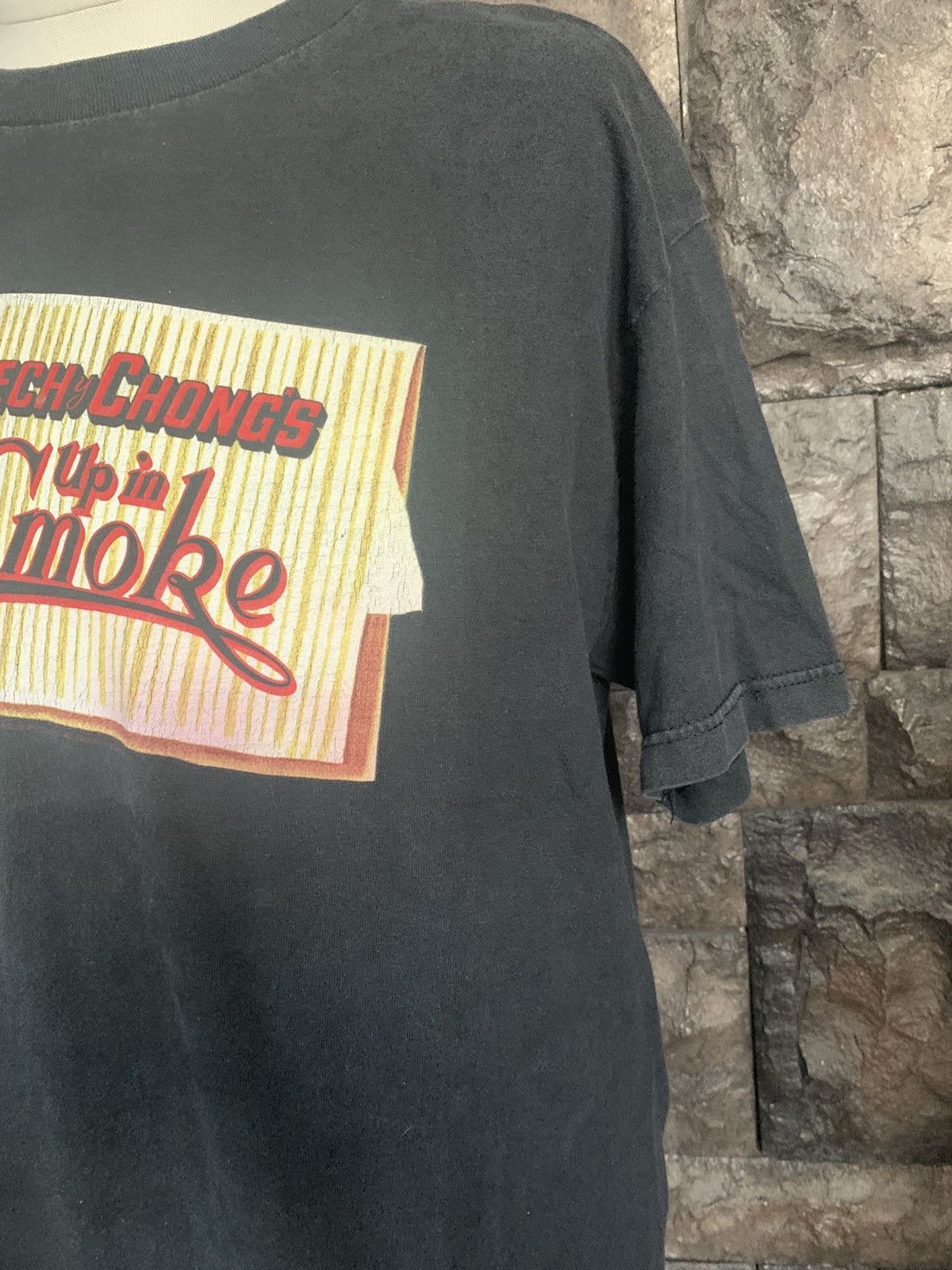 Vintage Vintage Cheech And Chongs Up In Smoke Comedy Movie T shirt Size US L / EU 52-54 / 3 - 3 Thumbnail