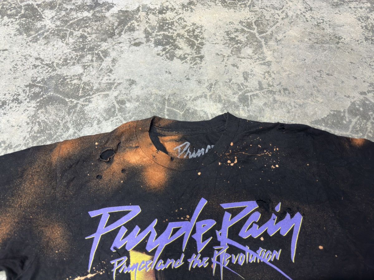 Band Tees × Prince Distressed Vintage Style Prince Purple Rain Very Rare Size US M / EU 48-50 / 2 - 7 Thumbnail
