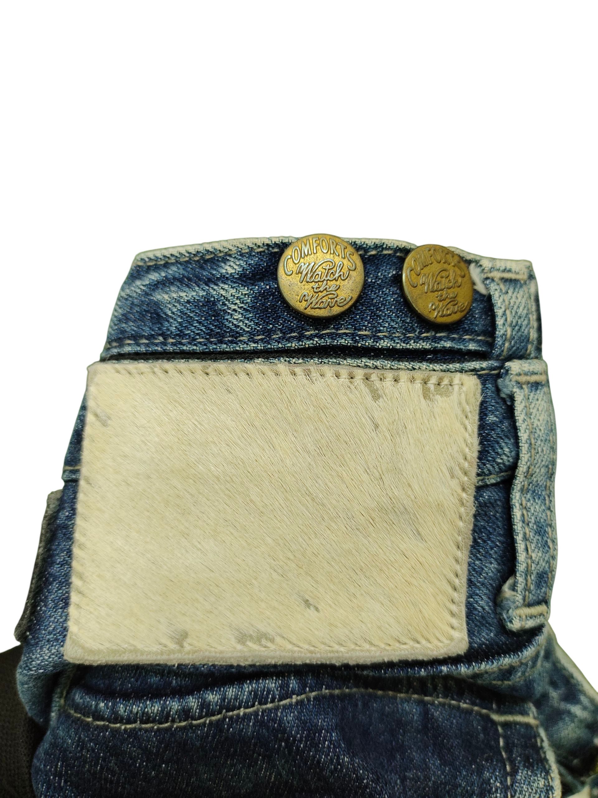 PPFM Ppfm Double Waist Button Back Carpenter Denim Jeans Size US 30 / EU 46 - 10 Thumbnail
