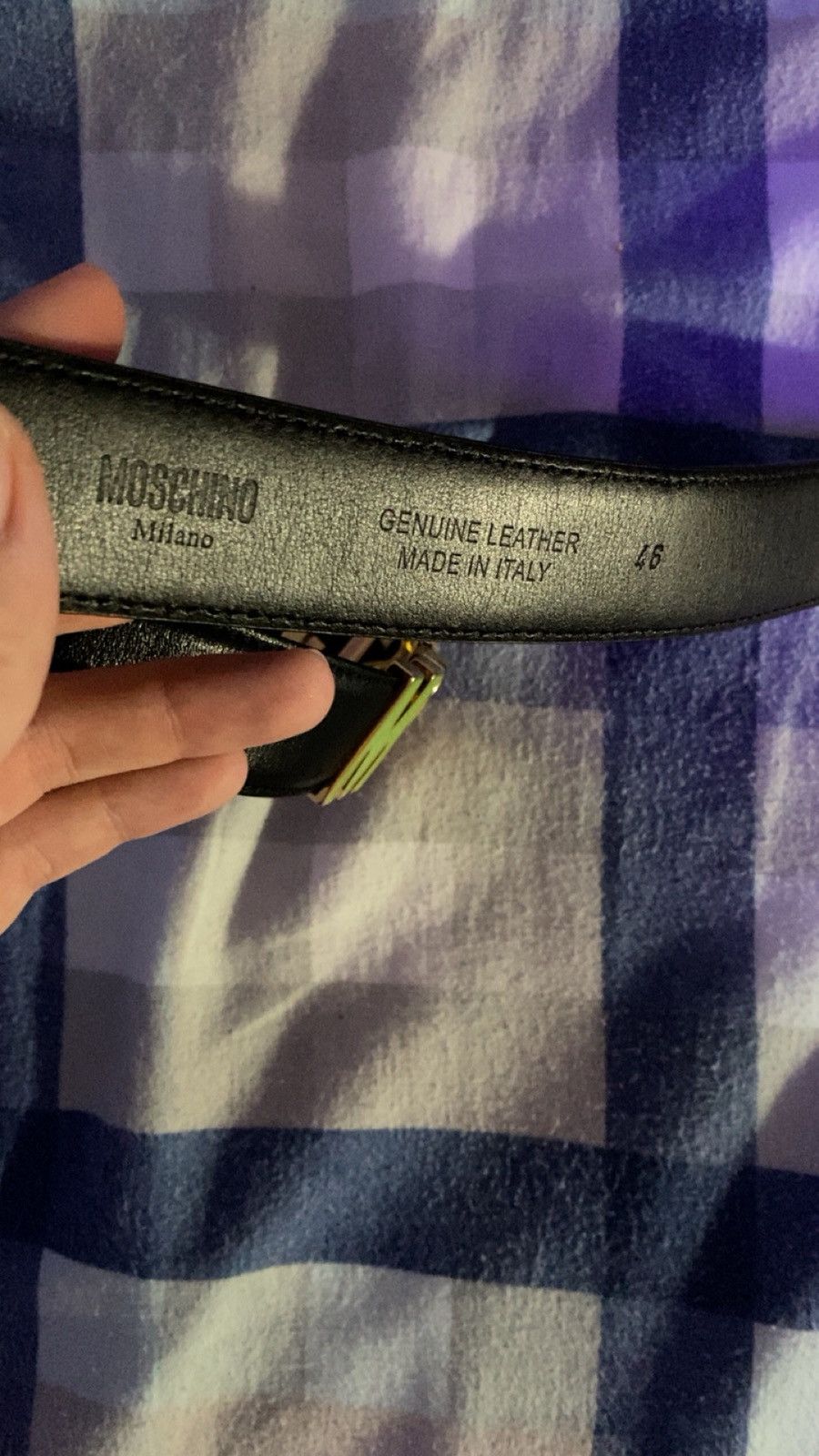 Moschino Moschino Multicolor Belt Size 32 - 2 Thumbnail