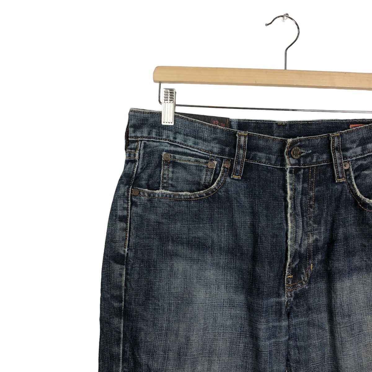 Japanese Brand Rare Punk Design Distressed DenimJeans Gap 1969 IsseyMiyake Size US 32 / EU 48 - 5 Thumbnail