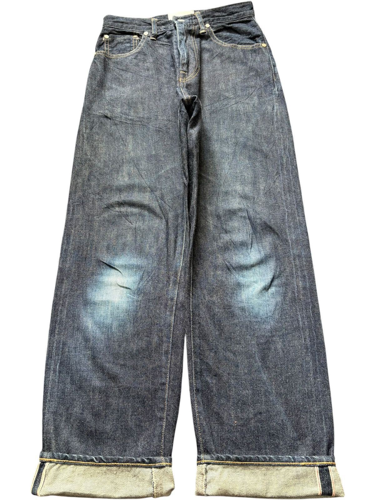 Japan Blue Vintage Urvin Japan Blue Selvedge Jeans Size 26" / US 2 / IT 38 - 1 Thumbnail