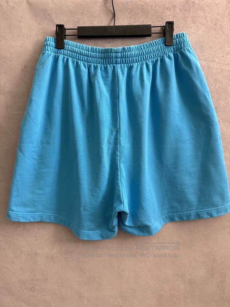 Balenciaga Balenciaga size XS Blue Logo letter print solid mid-rise s Size US 27 - 3 Thumbnail