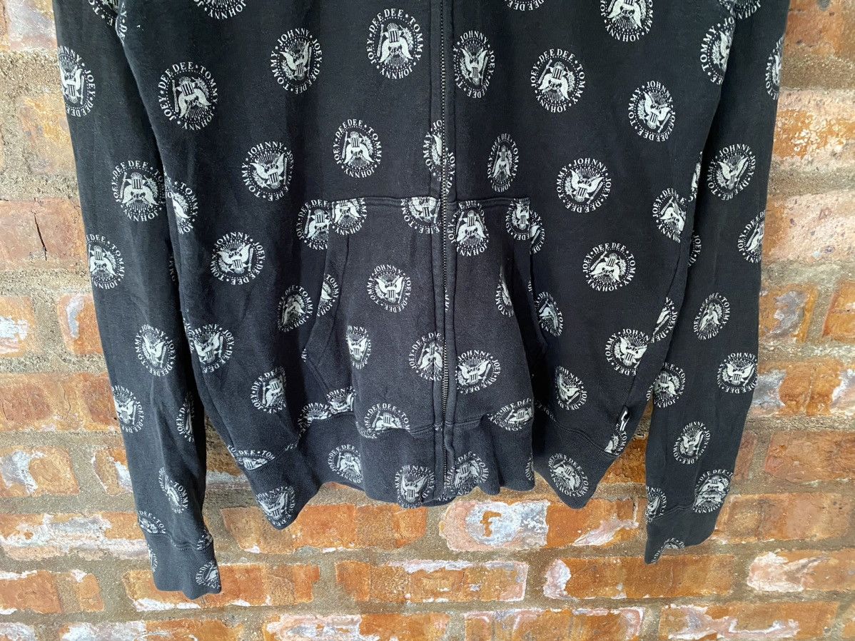 Hysteric Glamour × The Rolling Stones 2000s HG x Ramones full print hoodie Size US S / EU 44-46 / 1 - 6 Thumbnail