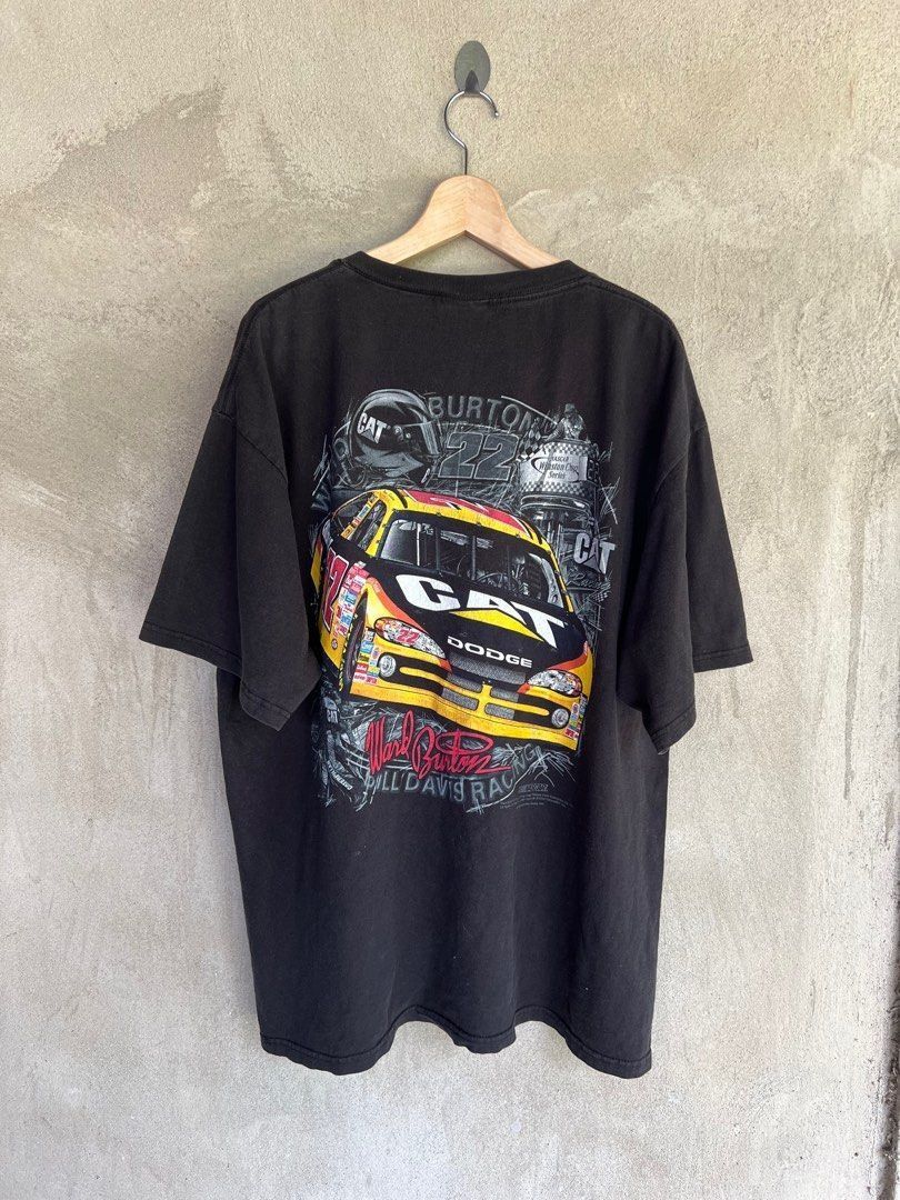NASCAR Vintage Ward Burton NASCAR Tshirt Size US XL / EU 56 / 4 - 5 Thumbnail
