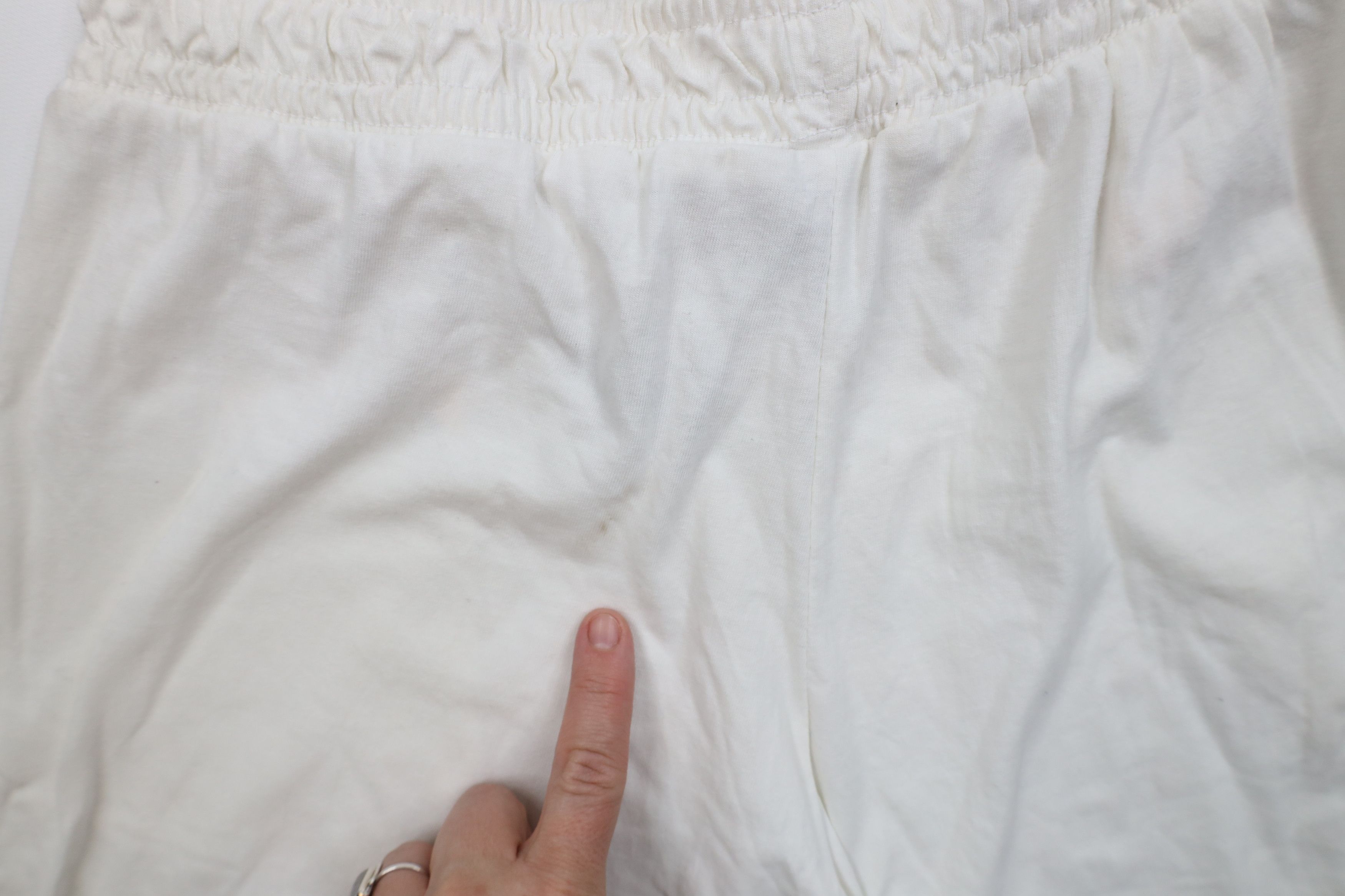 Vintage Vintage 90s University of Michigan Striped Shorts Cotton Size US 34 / EU 50 - 14 Thumbnail