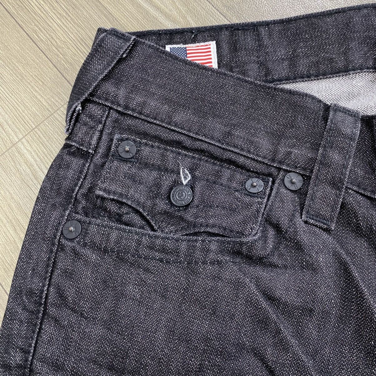 True Religion Vintage True Religion Ricky Black Dark Wash Jeans Size US 36 / EU 52 - 6 Thumbnail
