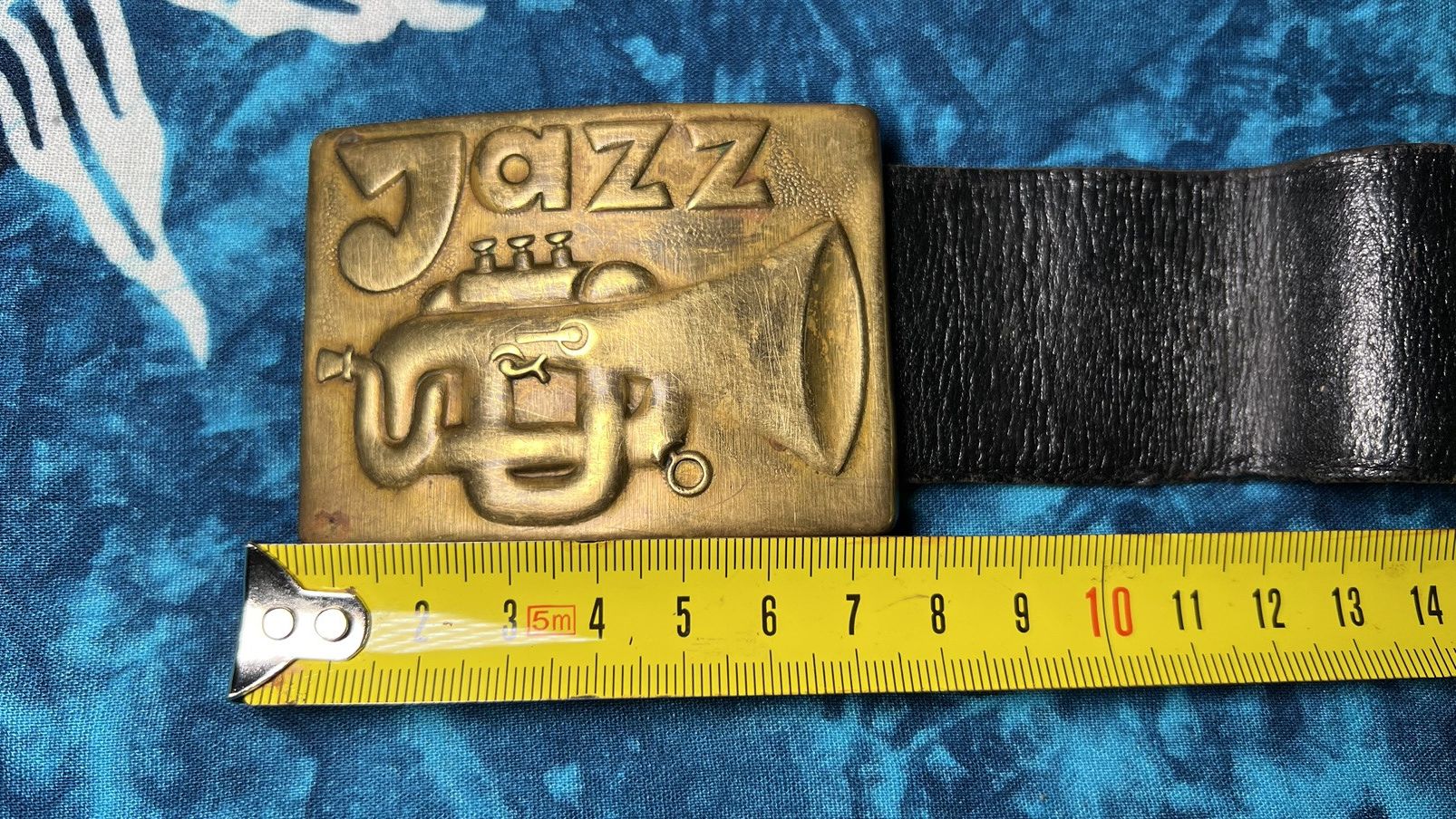 Vintage Vintage Y2K 80s Jazz Musical Belt Buckle Size 26 - 9 Thumbnail