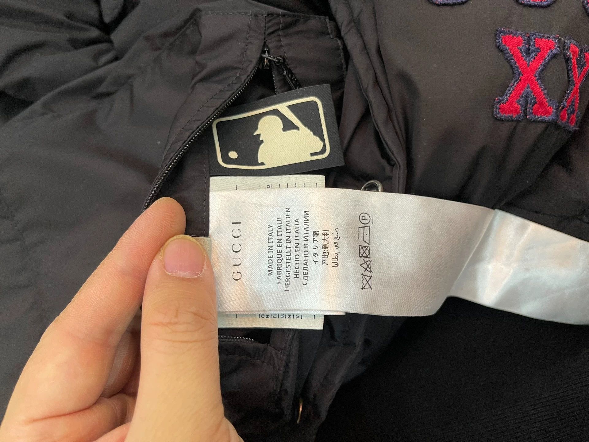 Gucci Gucci Unisex Collab Baseball Down Jacket 44 (Fits Big) Size US S / EU 44-46 / 1 - 6 Thumbnail
