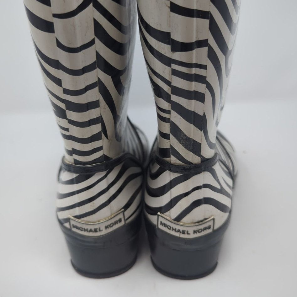 Michael Kors Michael Kors Zebra Rain Womens Wedges Boots Size 8 Size US 8 / IT 38 - 5 Thumbnail