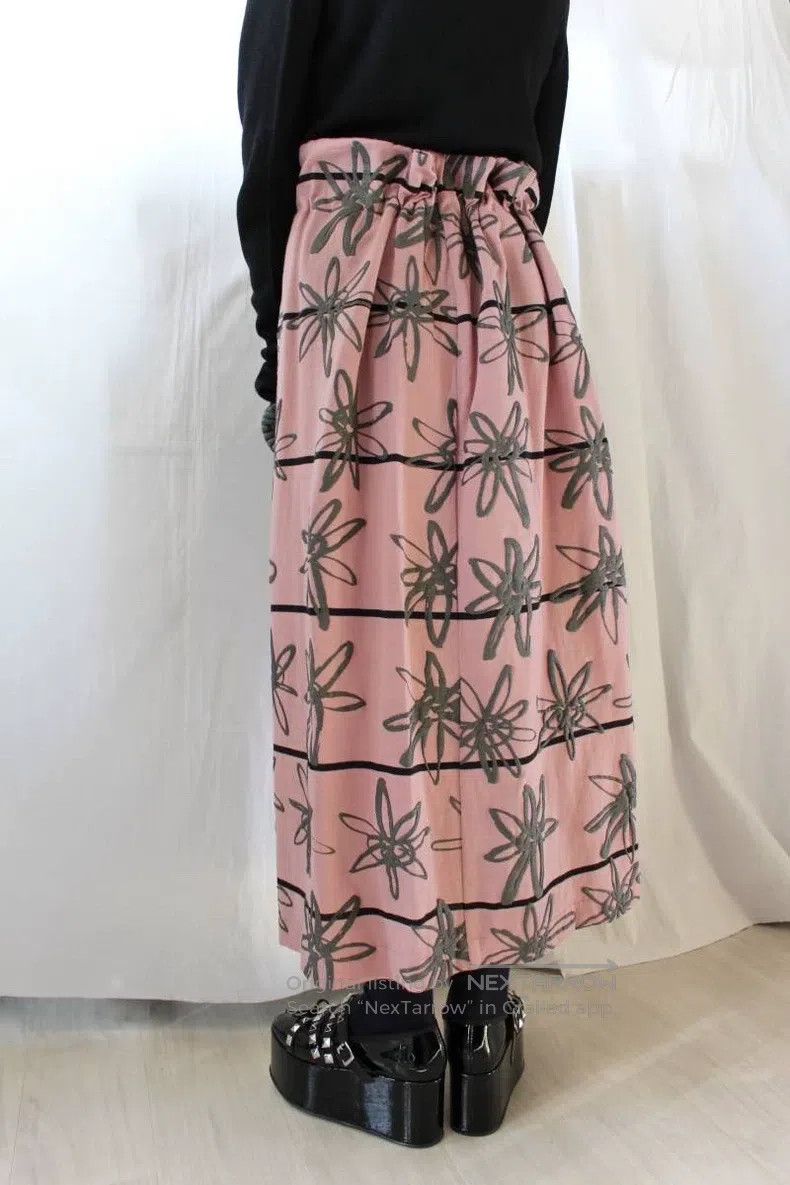 Comme des Garcons Comme des Garcons size S Floral Printed Skirt Size 23" - 5 Thumbnail