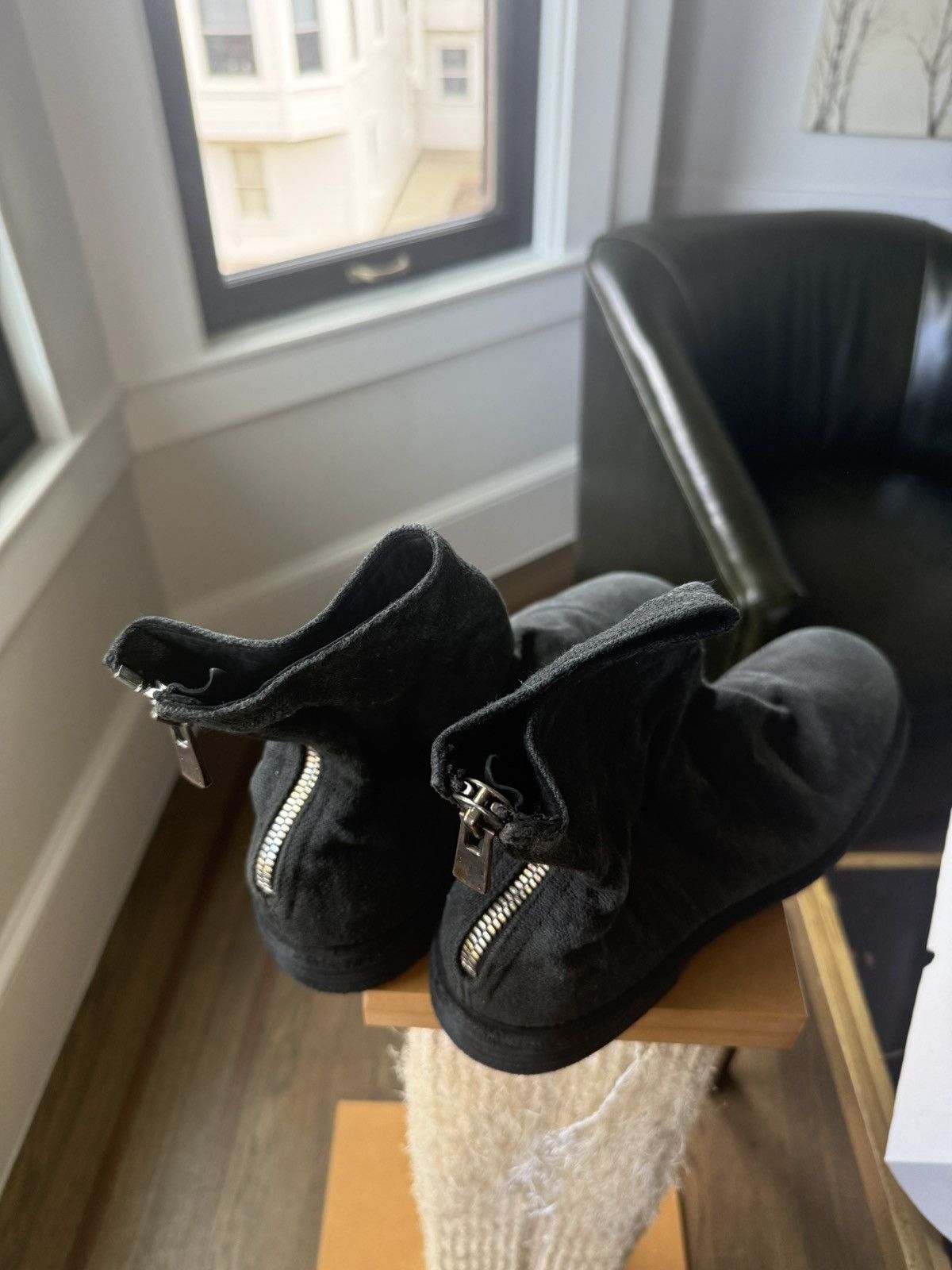 Guidi GUIDI 986 back zips Linen over Leather BNIB Size US 9 / EU 42 - 2 Thumbnail