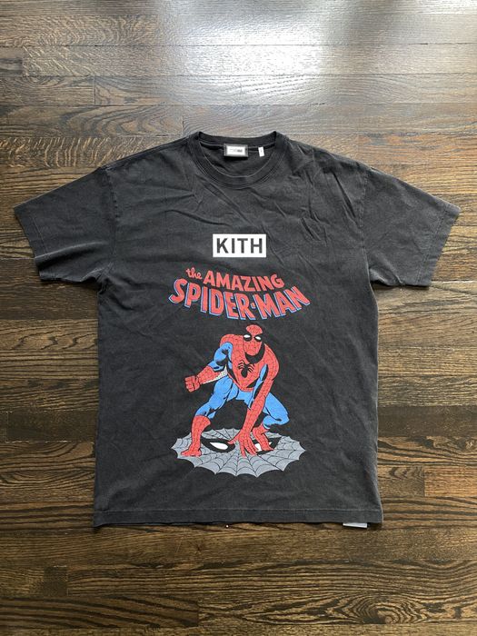 Kith Kith Marvel Spider-Man Allies Vintage Tee | Grailed