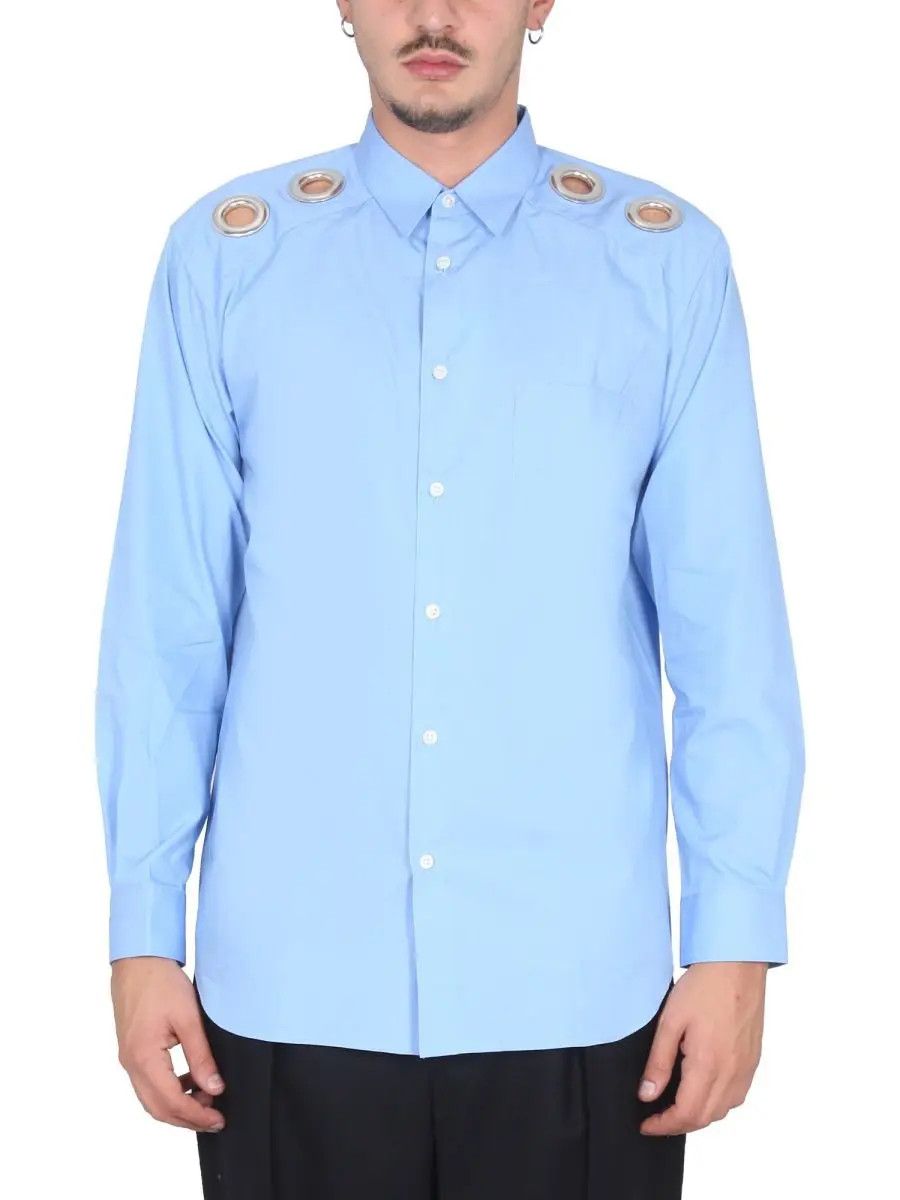 Comme des Garcons SHIRT Comme des Garcons Grommet Shirt Size US S / EU 44-46 / 1 - 6 Thumbnail