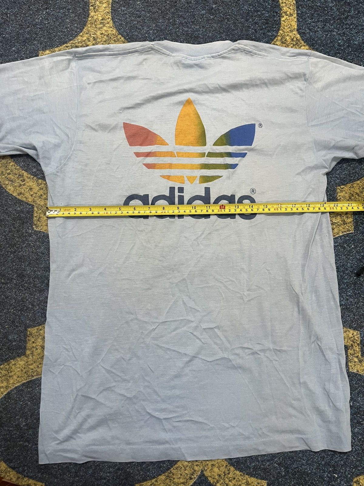 Adidas vintage rare adidas calour Size US L / EU 52-54 / 3 - 6 Thumbnail