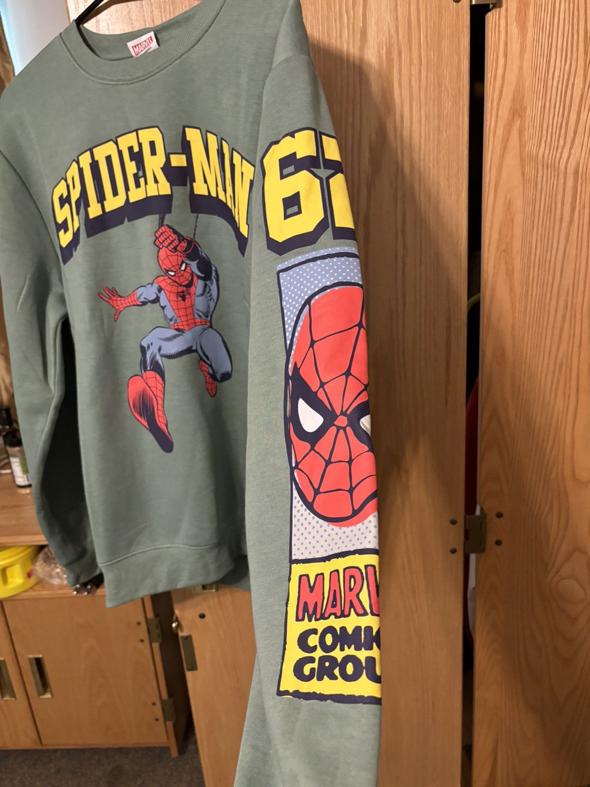 Marvel Comics Spiderman Hoodie Size US L / EU 52-54 / 3 - 2 Thumbnail