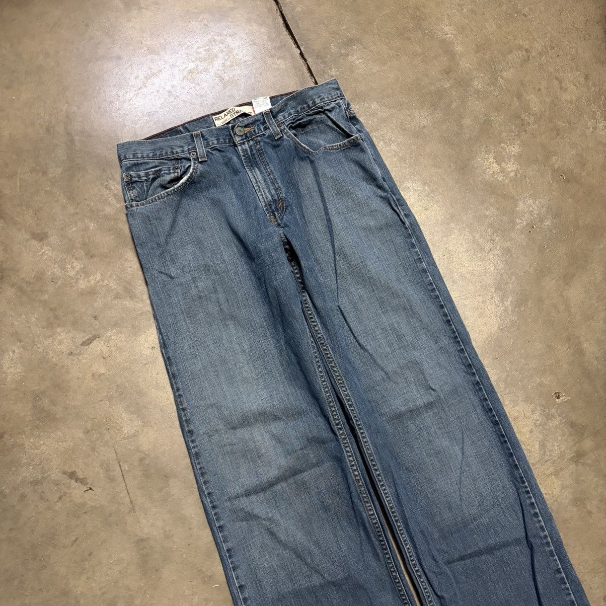 Levi's Vintage Levis 559 Relaxed Straight Denim Jeans Grunge Punk Size US 34 / EU 50 - 4 Thumbnail
