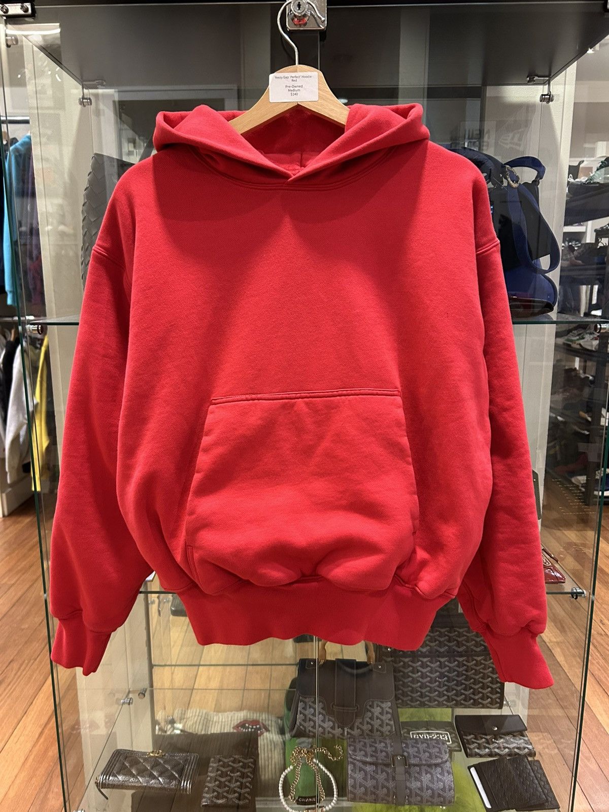 Yeezy Yeezy Gap ‘Perfect’ Hoodie - Red Size US M / EU 48-50 / 2 - 1 Thumbnail