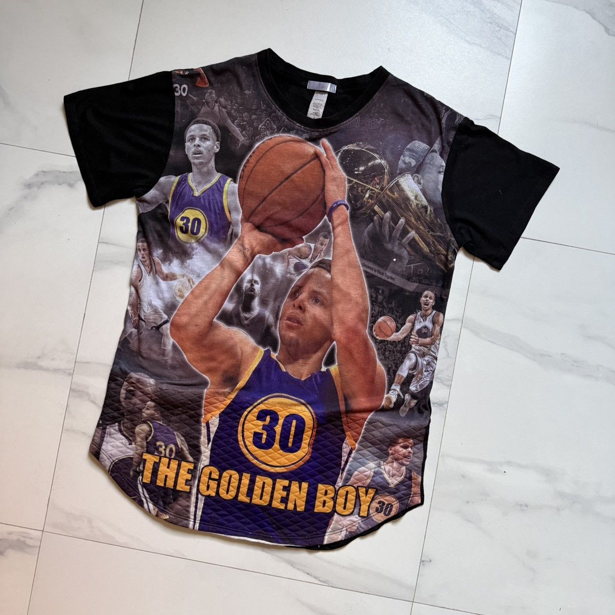 NBA Steph Curry The Golden Boy T-Shirt Size US M / EU 48-50 / 2 - 3 Thumbnail