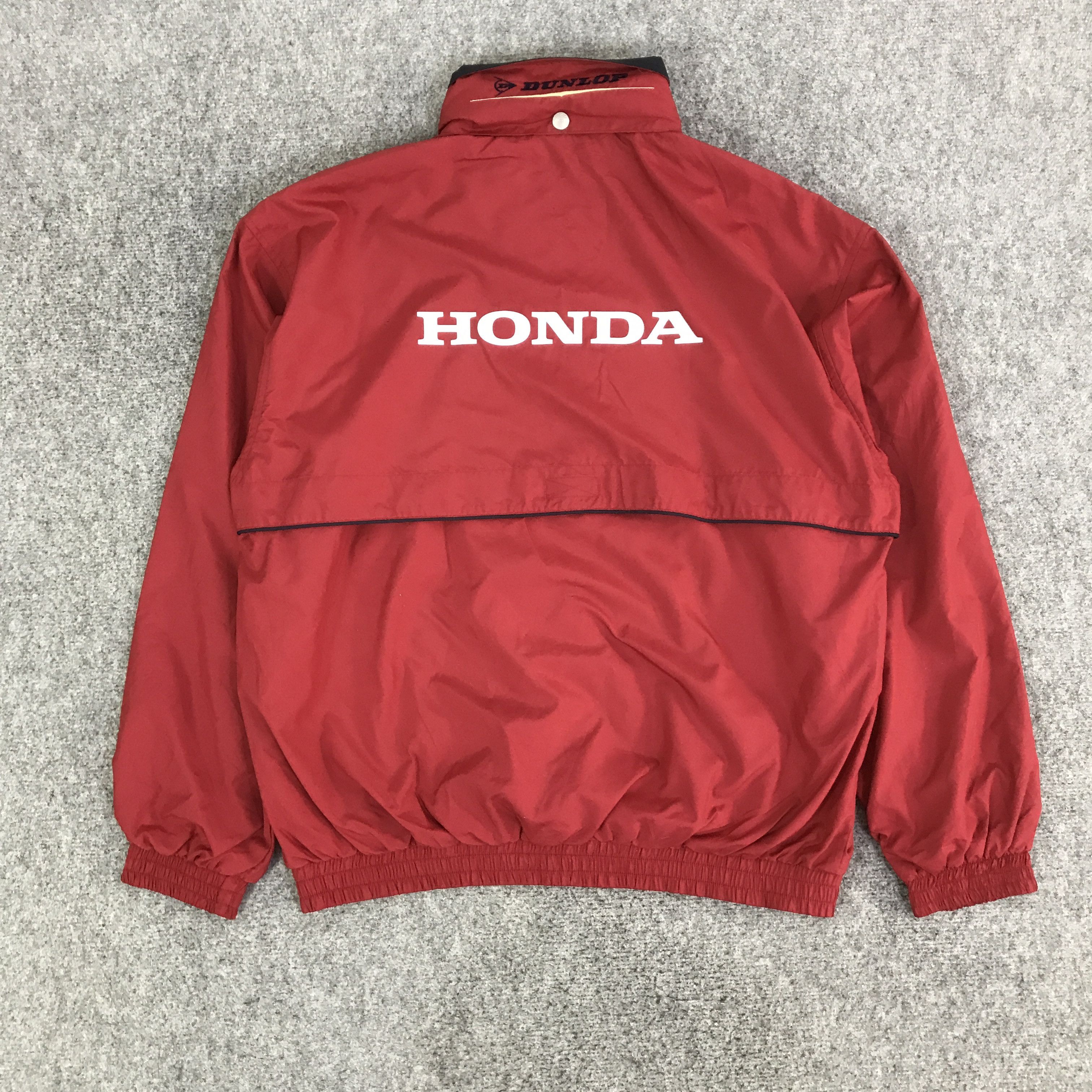Japanese Brand HONDA x DUNLOP RACING JACKET K116B16 Size US L / EU 52-54 / 3 - 1 Thumbnail