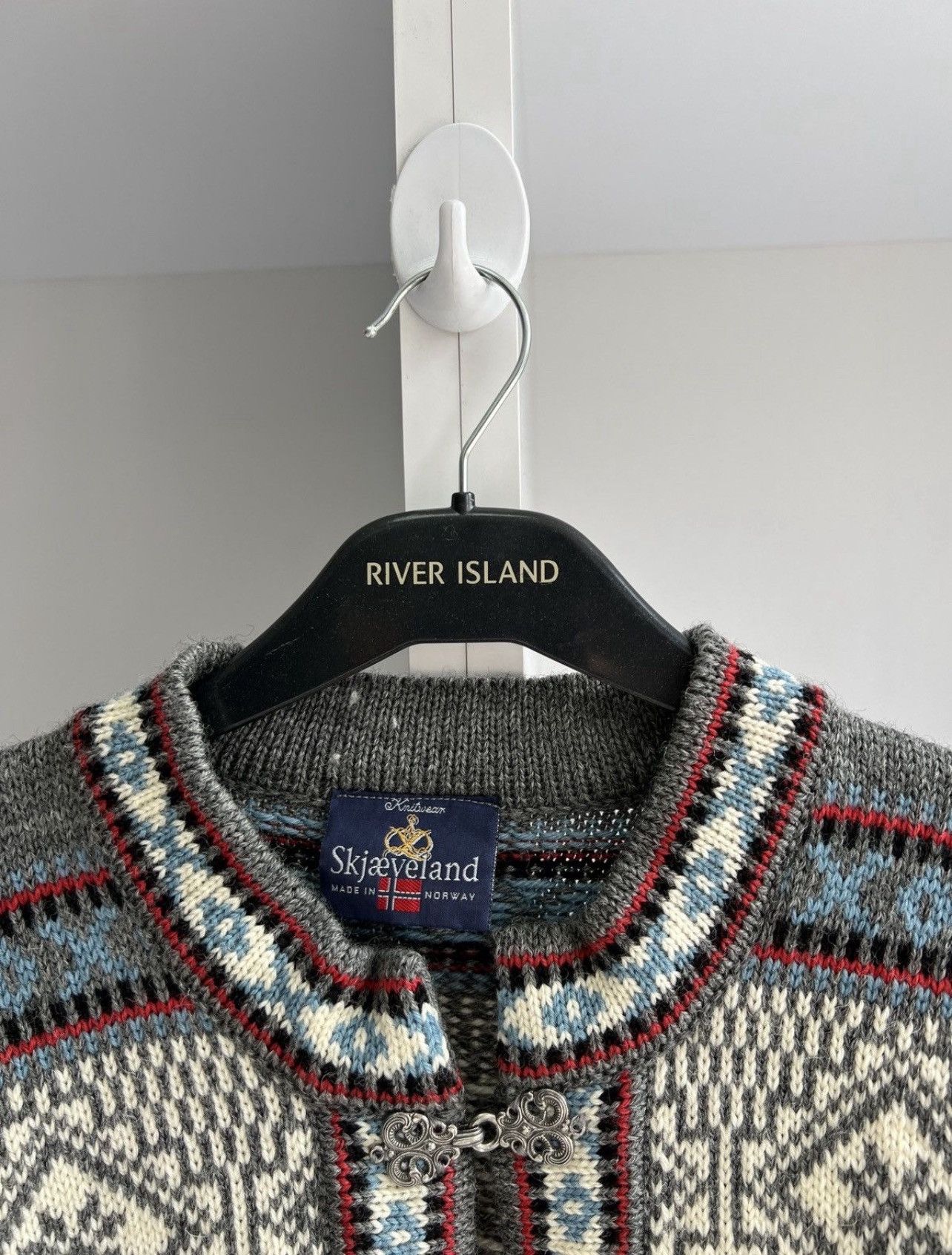 Other Vintage Skjaeveland of Norway Cardigan Sweater Wool Size US S / EU 44-46 / 1 - 4 Thumbnail