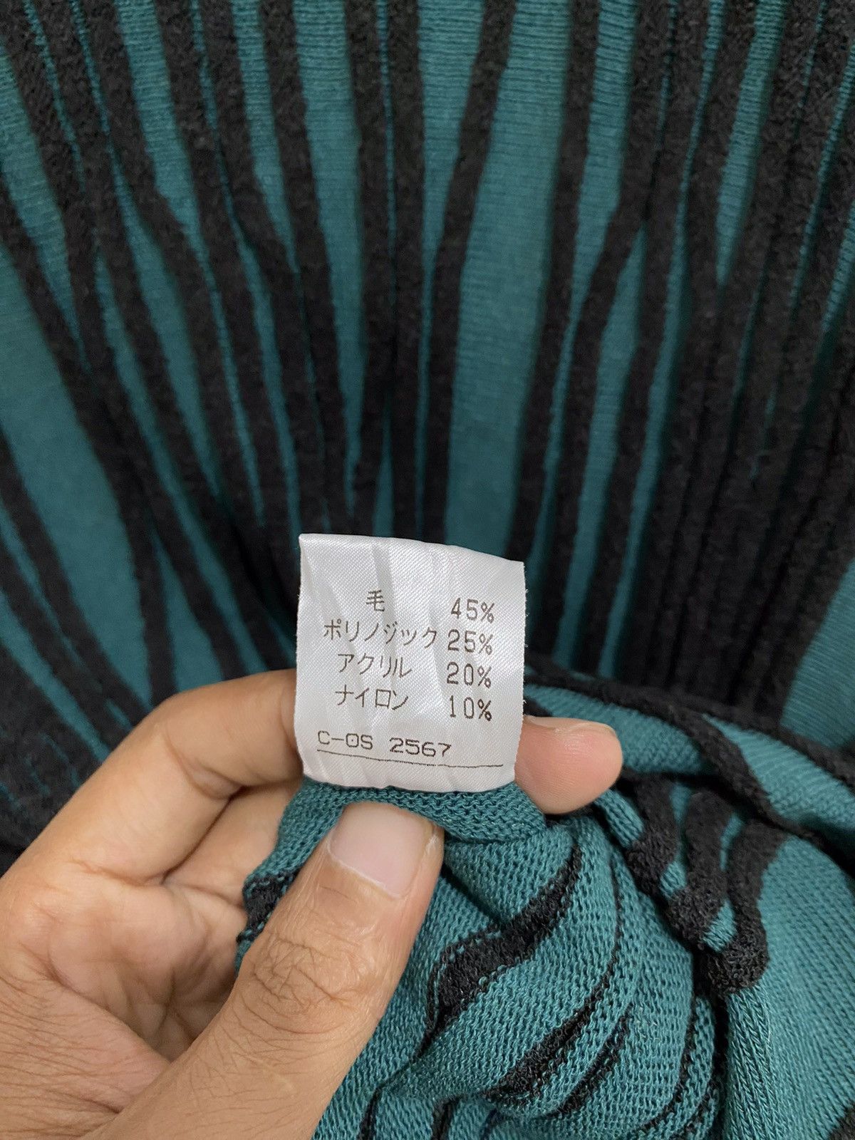 Issey Miyake Undefined 3d Pleated Knitt Longsleeve issey style Size US S / EU 44-46 / 1 - 5 Thumbnail