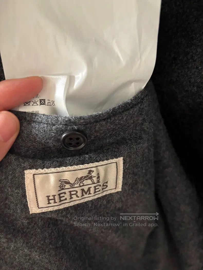 Hermes Hermes Wool coat Size US L / EU 52-54 / 3 - 8 Thumbnail