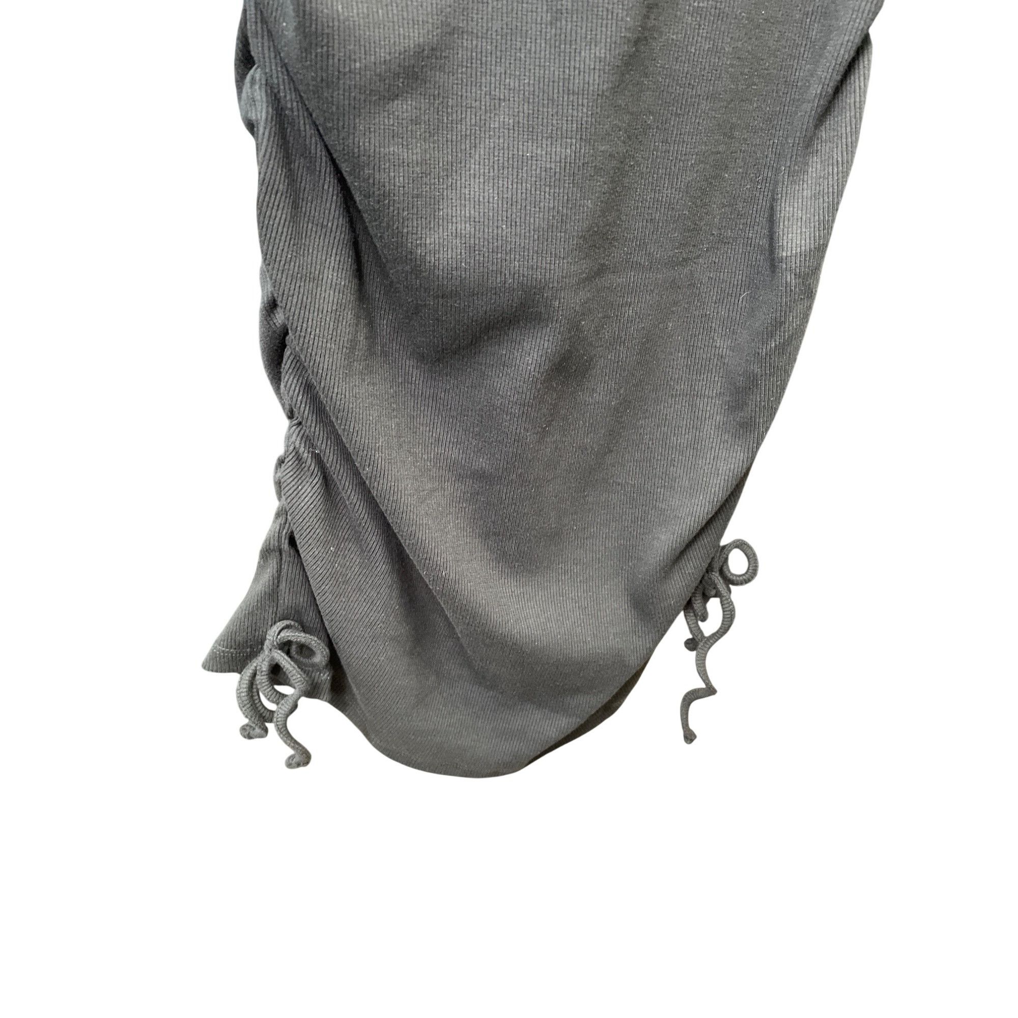 True Religion True Religion Womens Black HS Side Ruch Dress Size L SKU 908 Size L / US 10 / IT 46 - 8 Thumbnail