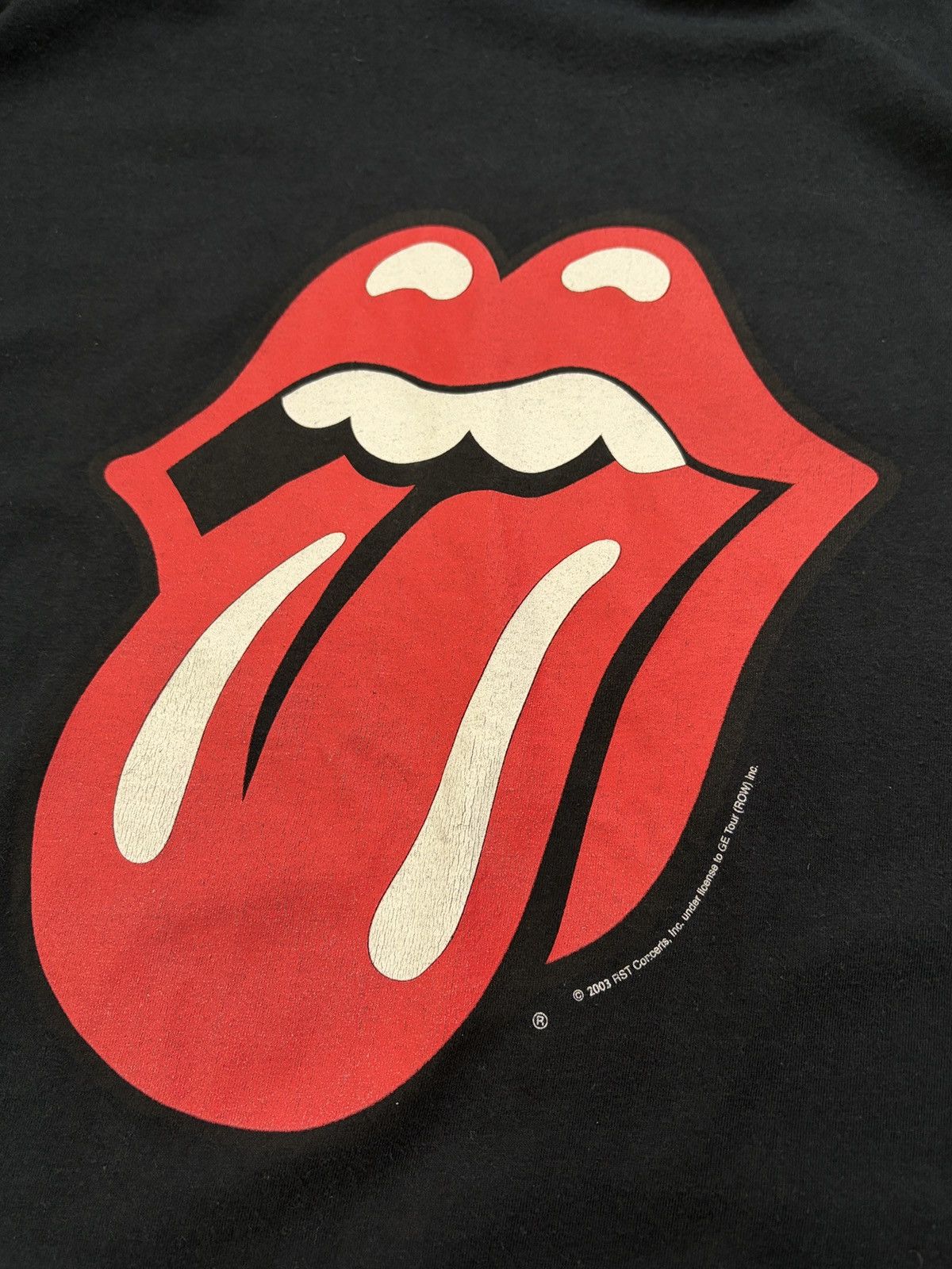 Vintage Vintage Rolling Stones 2003 Licks Tour Tongue Tee XL Size US XL / EU 56 / 4 - 3 Thumbnail