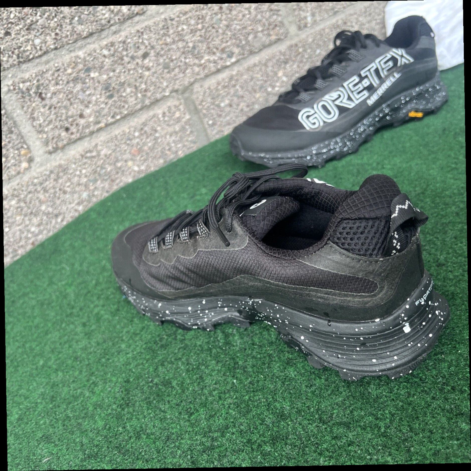 Merrell Mens Merrell MOAB Speed GTX 1 TRL Black J036389-BLK Size 10 New No Box Size US 10 / EU 43 - 6 Thumbnail