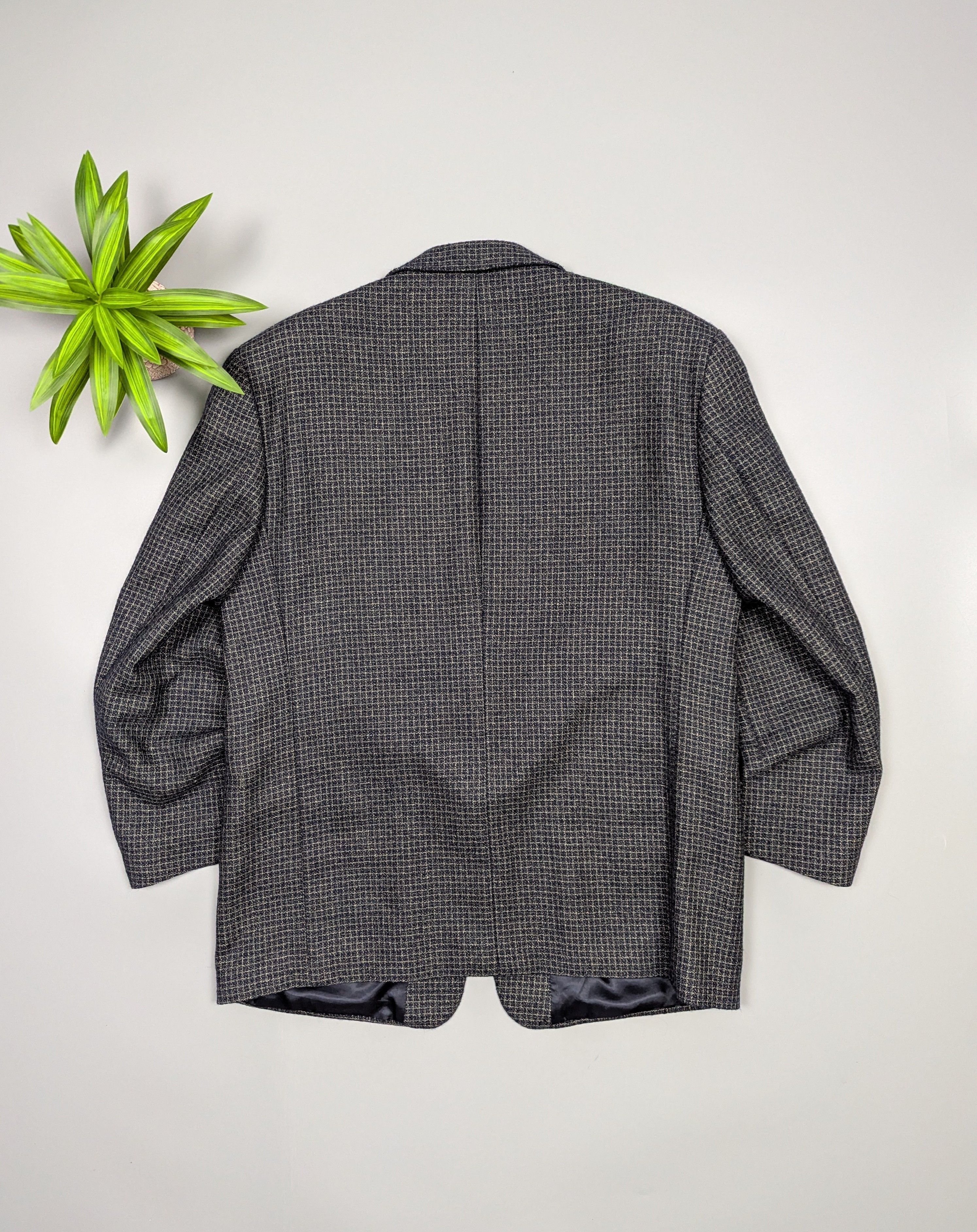 Vintage Vintage Carl Gross Wool Blazer Tailored by Leffers Men’s XL Size 52R - 13 Thumbnail