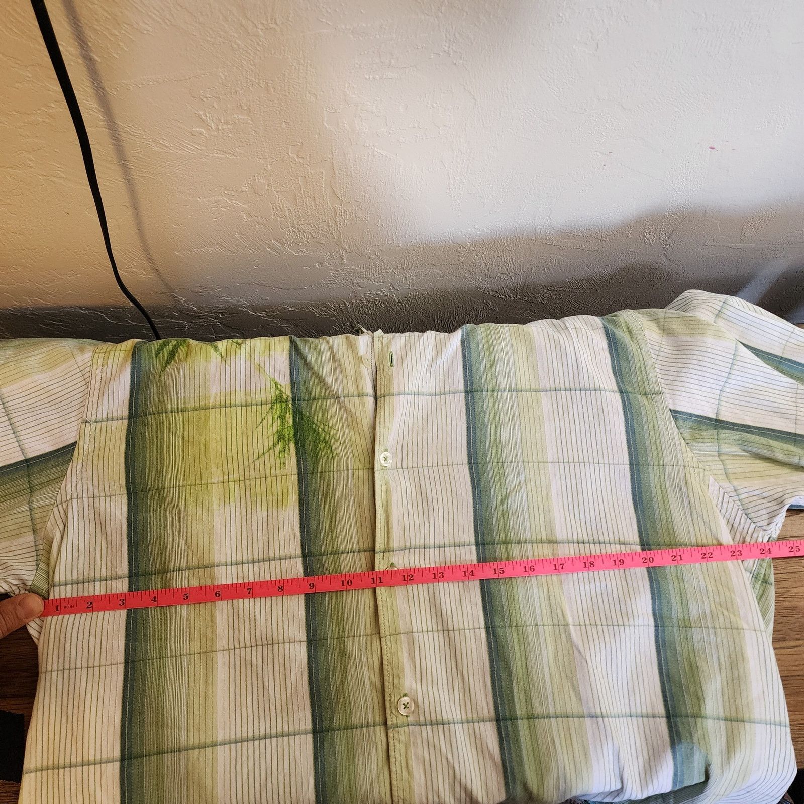 Tommy Bahama Green & White Plaid Tommy Bahama Island Shirt XL Size US XL / EU 56 / 4 - 3 Thumbnail