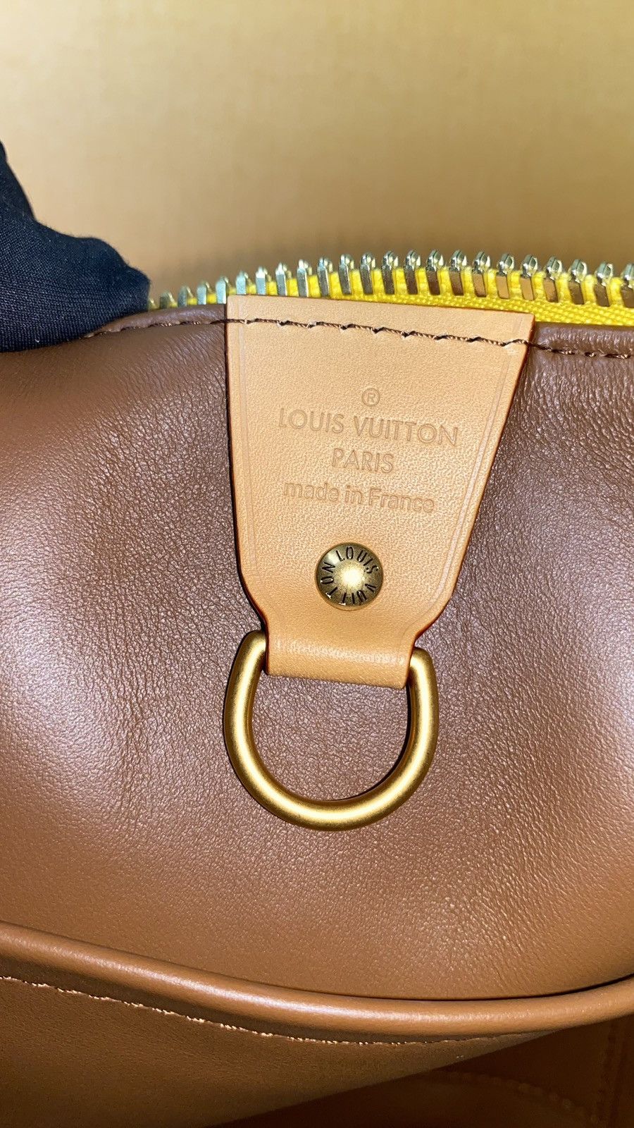 Louis Vuitton Louis Vuitton Yellow Speedy P9 40 Duffel Keepall Bandouliere Size 40 - 20 Thumbnail