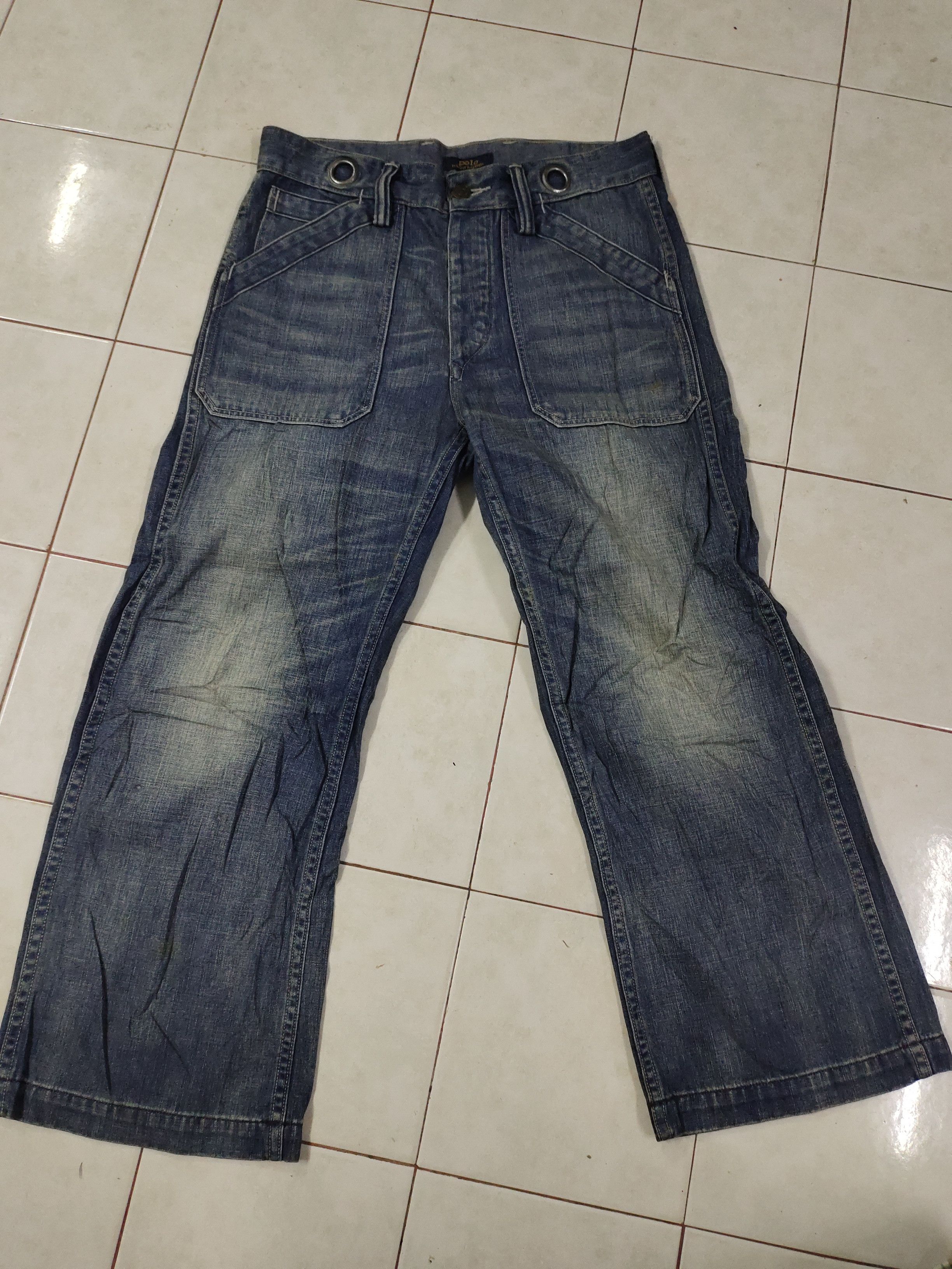 Polo Ralph Lauren Pleated Work Pants Size US 32 / EU 48 - 1 Thumbnail