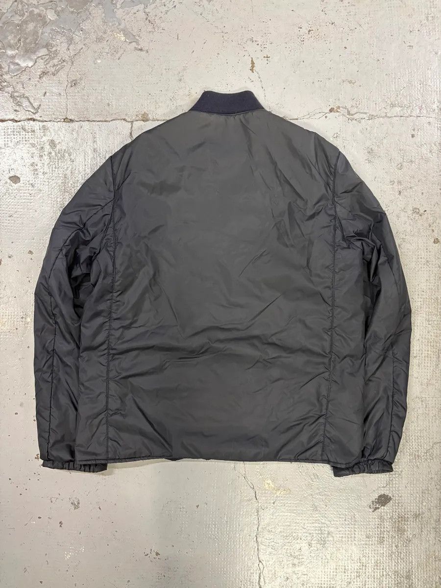 Prada 2000s Prada Linea Rossa Navy Nylon Logo Windbreaker Jacket Size US M / EU 48-50 / 2 - 5 Thumbnail