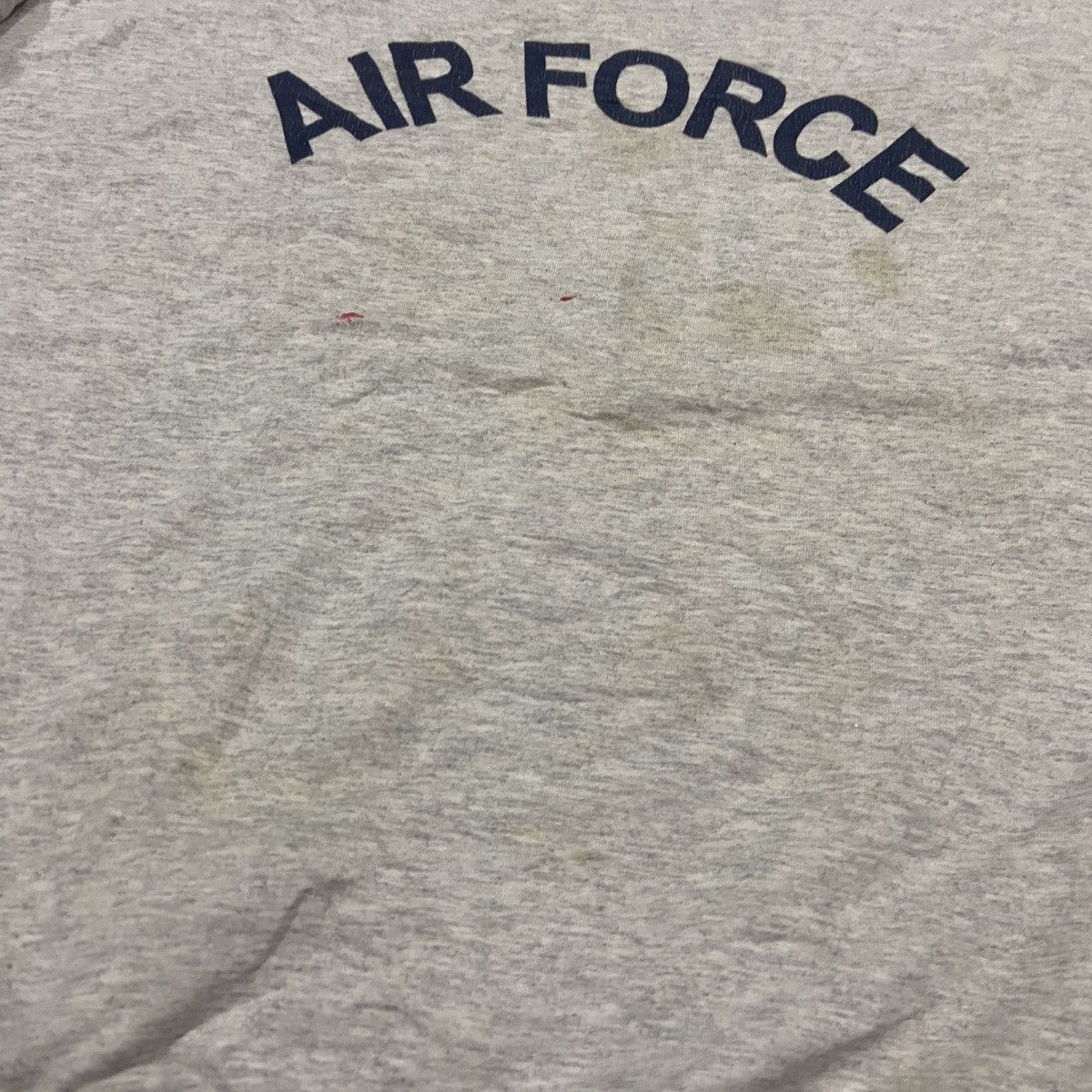 Vintage Vintage 80s Air Force Distressed Sweatshirt Size US XXL / EU 58 / 5 - 4 Thumbnail