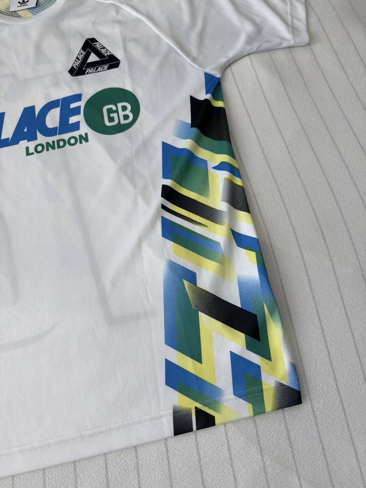 Adidas × Palace Palace Adidas Home Jersey White/Black Size Medium Size US M / EU 48-50 / 2 - 8 Thumbnail