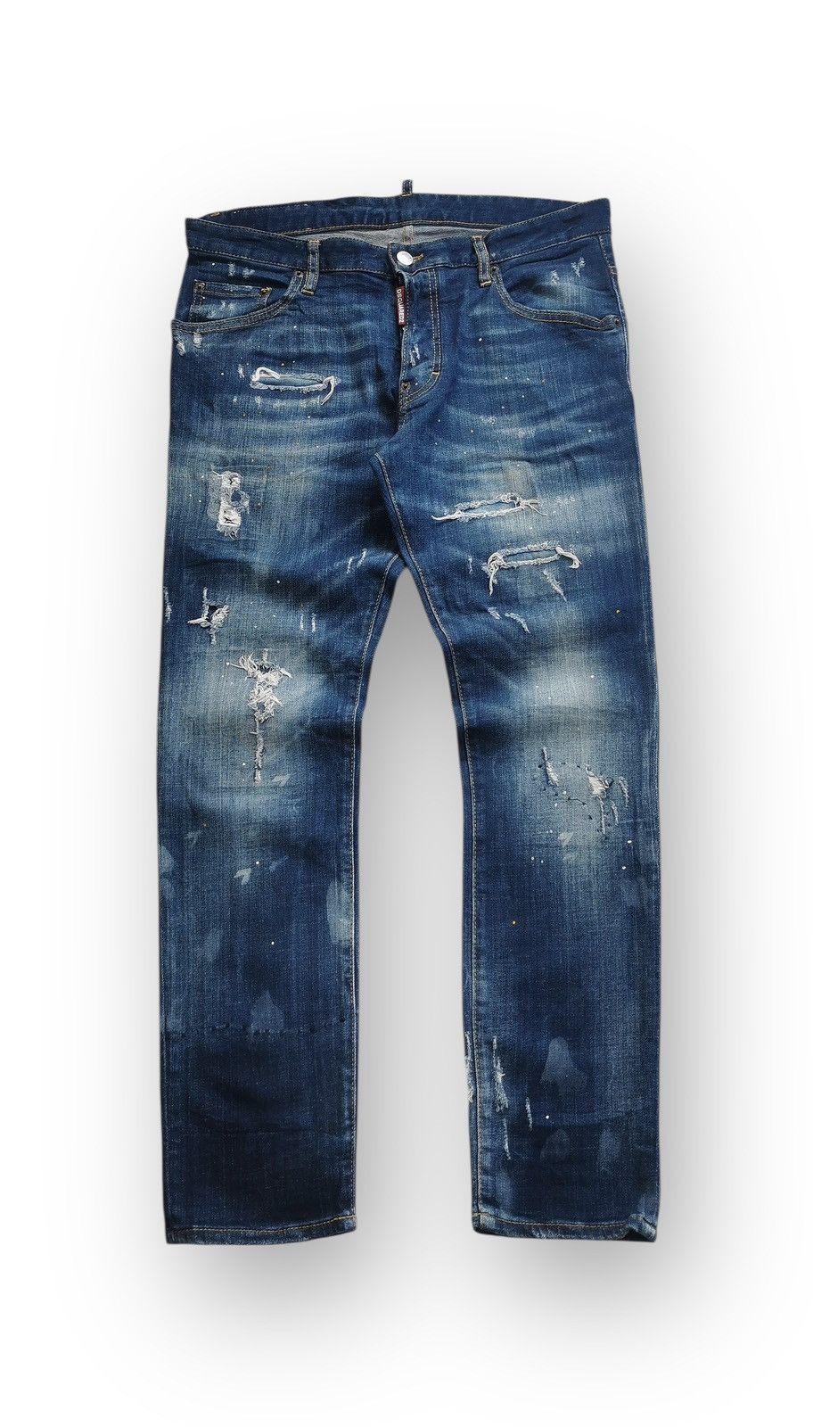 Dsquared2 Dsquared2 Distressed Denim Jeans 🔹Size 33”x29”🔸 Size US 33 - 1 Thumbnail