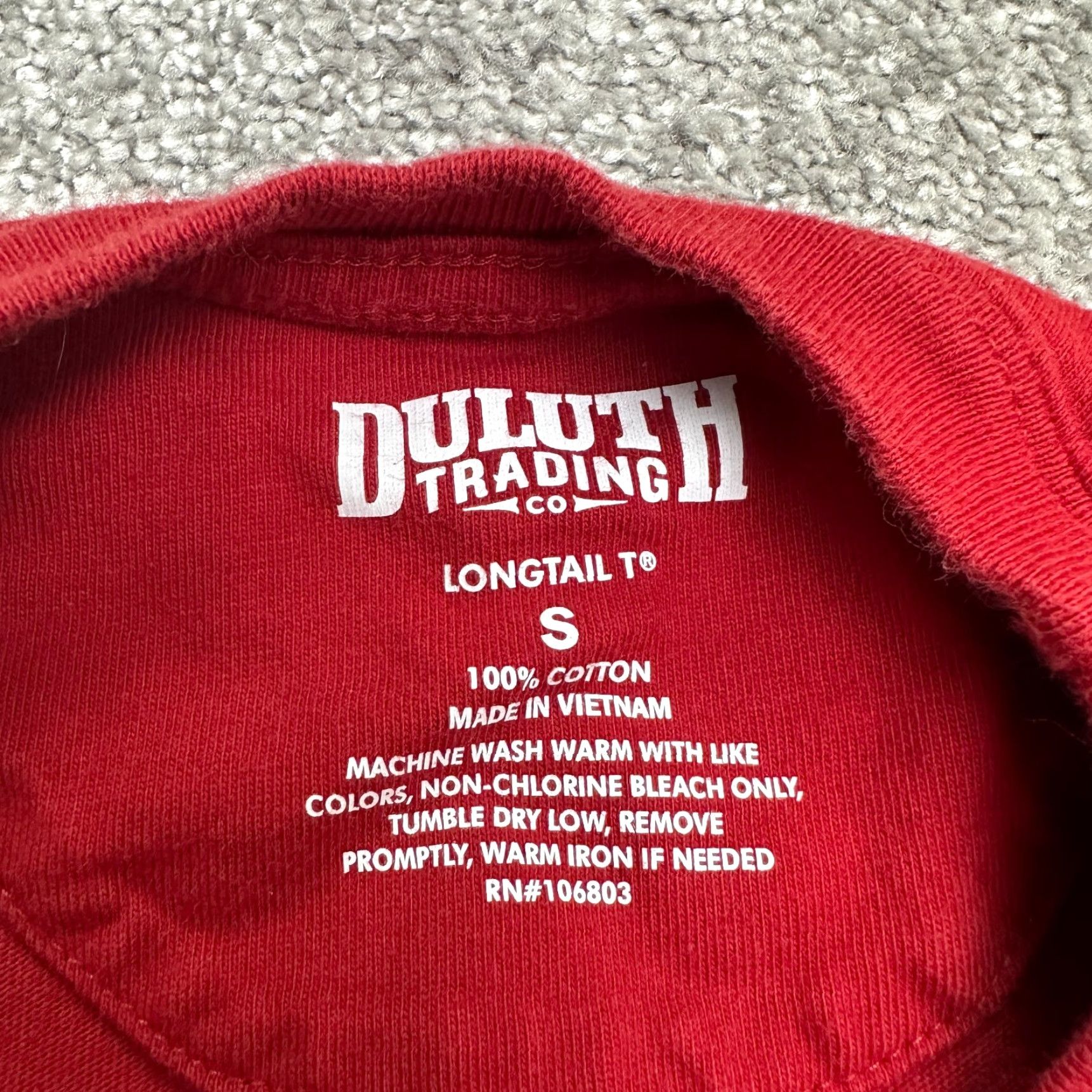 Vintage Duluth Cotton Crew Neck T-Shirt Mens Small Red Short Sleeve Pocket Tee Outdoor Classic Size US S / EU 44-46 / 1 - 4 Thumbnail