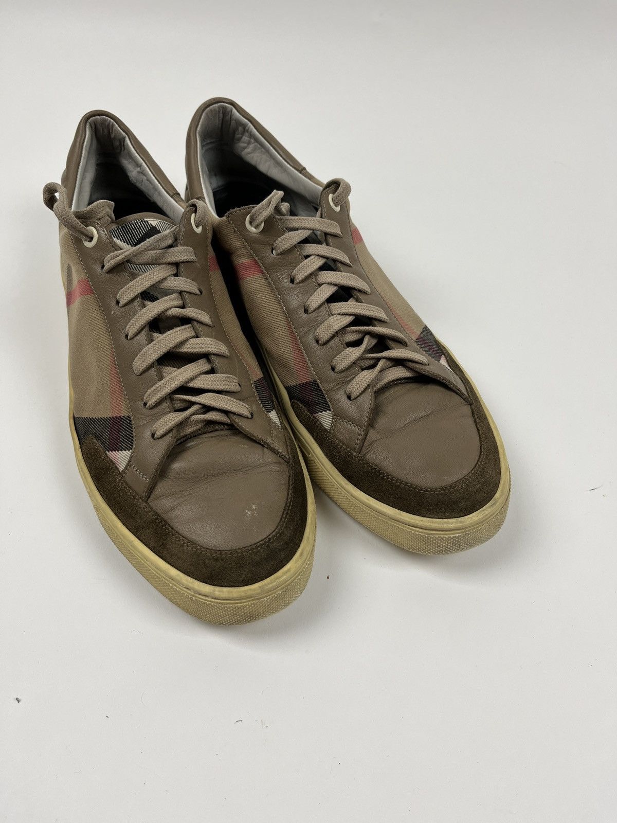 Burberry Burberry Nova Check Casusl Shoes Size US 12 / EU 45 - 20 Thumbnail