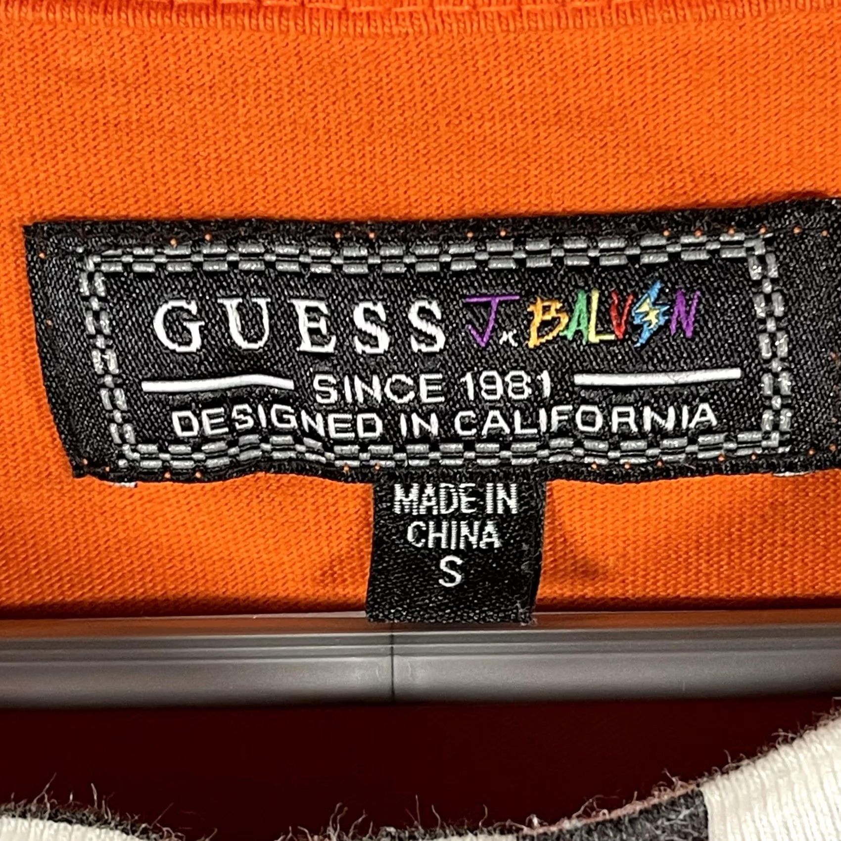 Guess Guess X J Balvin Shirt Mens Small Orange Logo Googly Eyes Graphic Tee Crewneck Size US S / EU 44-46 / 1 - 6 Thumbnail
