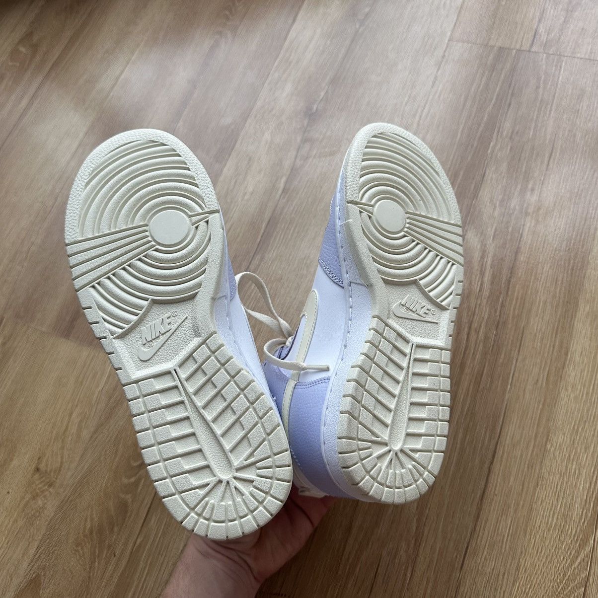 Nike Womens Nike Dunk High Coconut Milk Oxygen Purple Sneakers Size US 8.5 / IT 38.5 - 7 Thumbnail