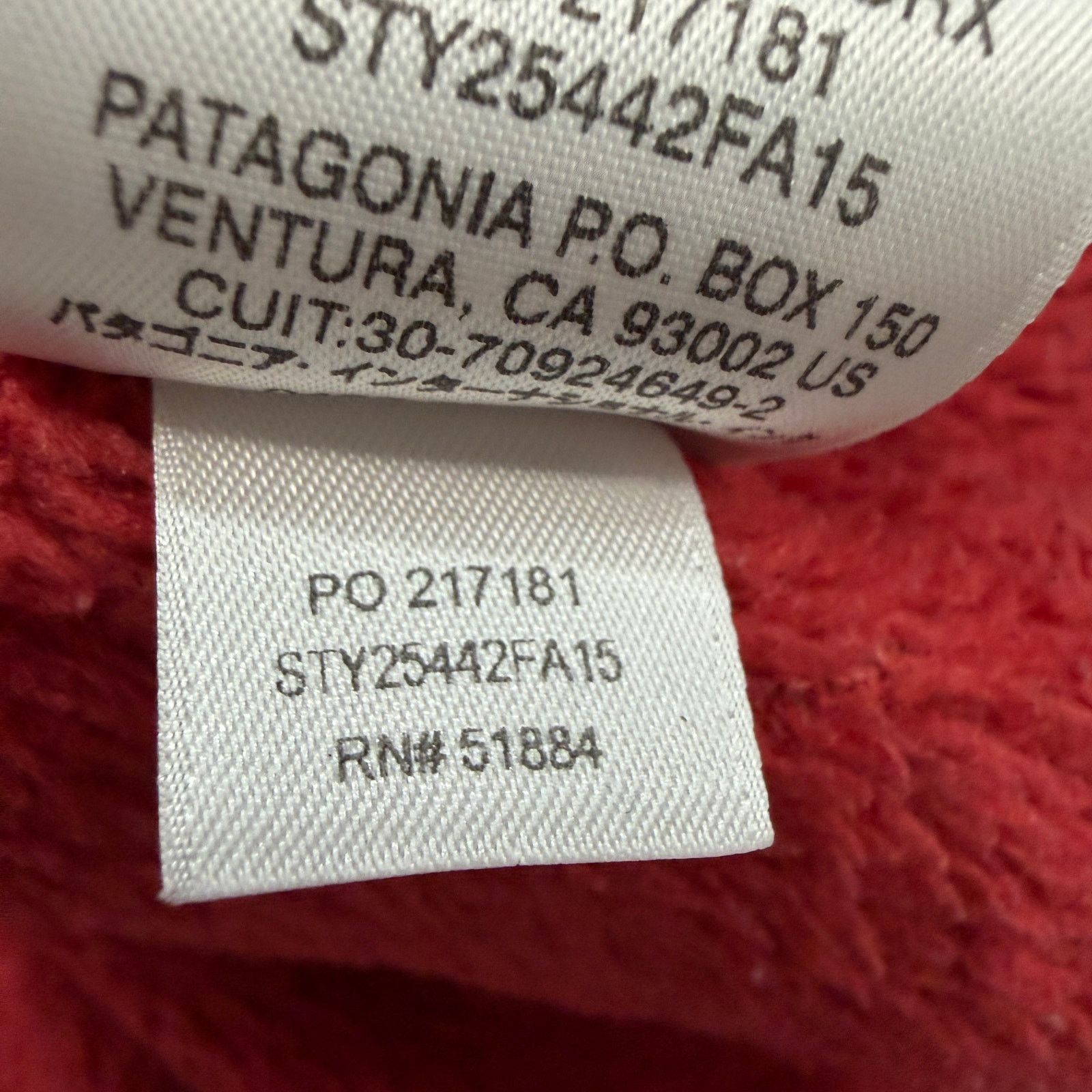 Patagonia Patagonia Pullover Womens Medium Red Re-Tool Snap-T Fleece Size M / US 6-8 / IT 42-44 - 6 Thumbnail