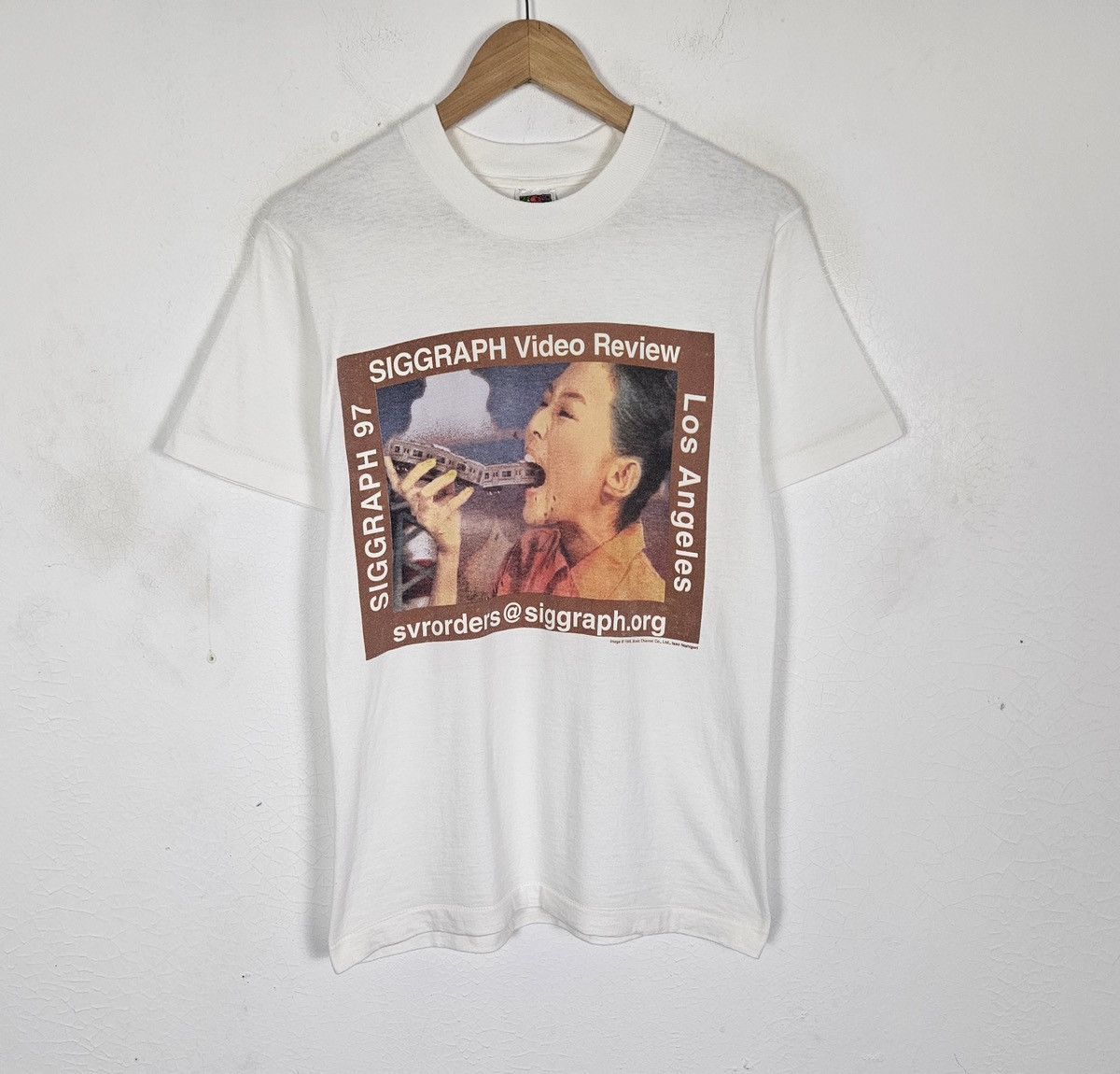 Vintage The Films of SIGGRAPH 97 by Isao Nishigori MTV Japan tee Size US S / EU 44-46 / 1 - 2 Thumbnail
