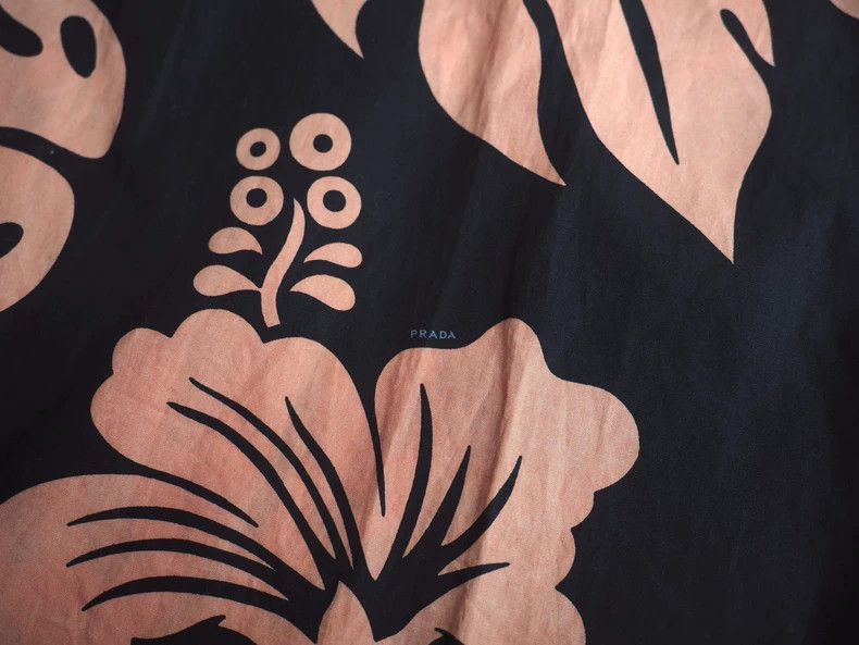 Prada PRADA ss14 Black Orange Floral Shirt 2501-Nextarrow Size US XXS / EU 40 - 7 Thumbnail