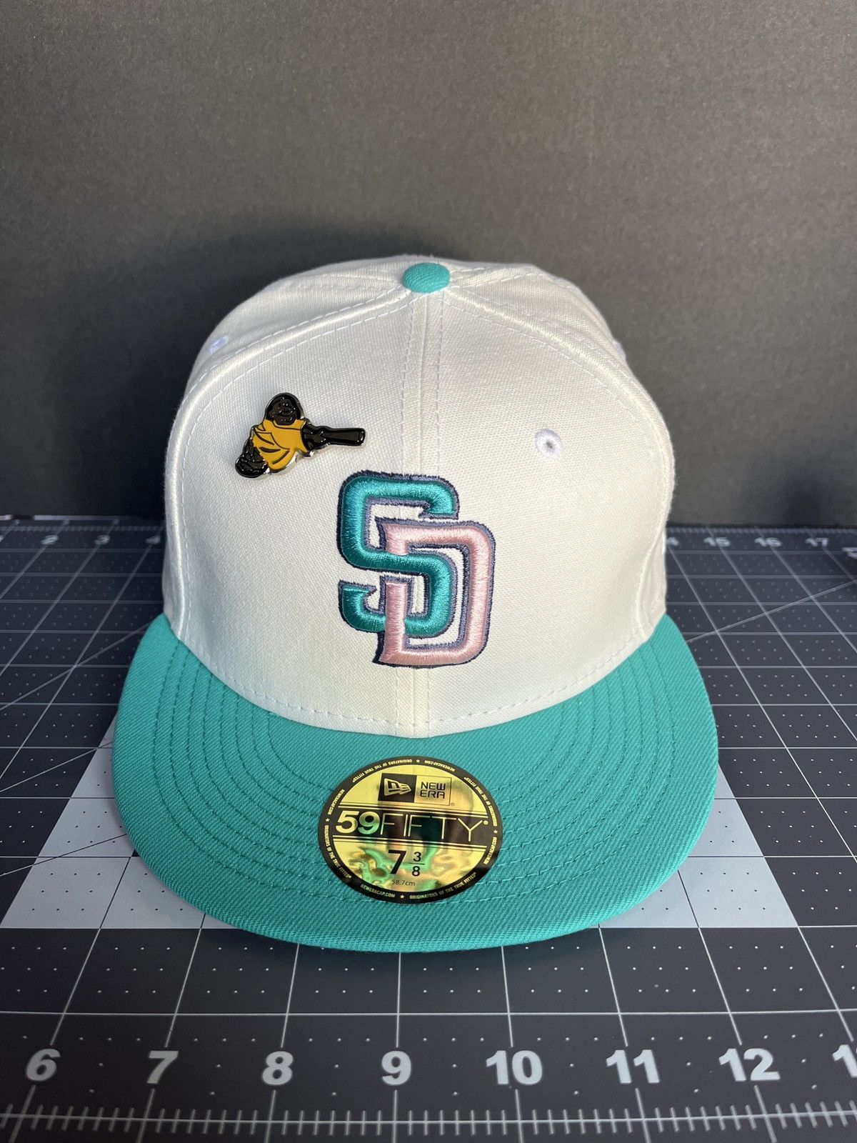 New Era San Diego Padres 7 3/8 59fifty Monaco MLB Size ONE SIZE - 2 Thumbnail