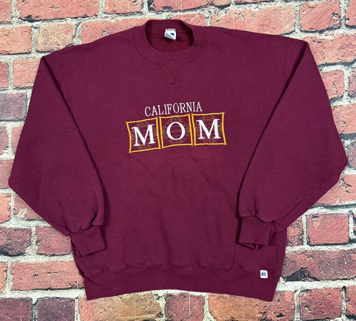 Russell Athletic Vintage Russell Athletic Sweatshirt CALIFORNIA MOM College Size US L / EU 52-54 / 3 - 1 Thumbnail