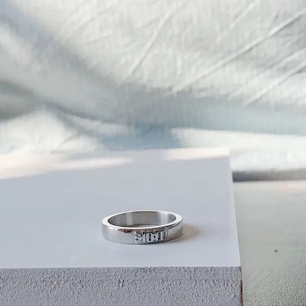 Jewelry Kahara x Maeda Fashion Couple Silver Ring Size ONE SIZE - 4 Thumbnail