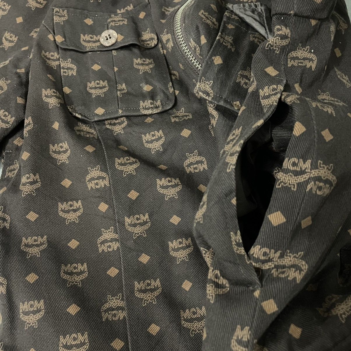 MCM Vinatge MCM Monogram Bomber Jacket Size US M / EU 48-50 / 2 - 7 Thumbnail